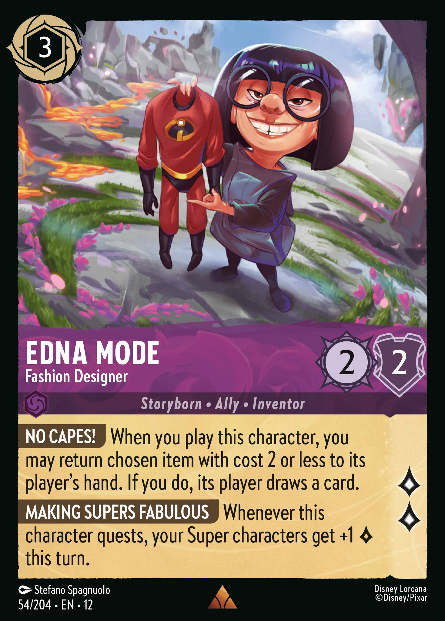 Edna Mode - Fashion Designer (English)
