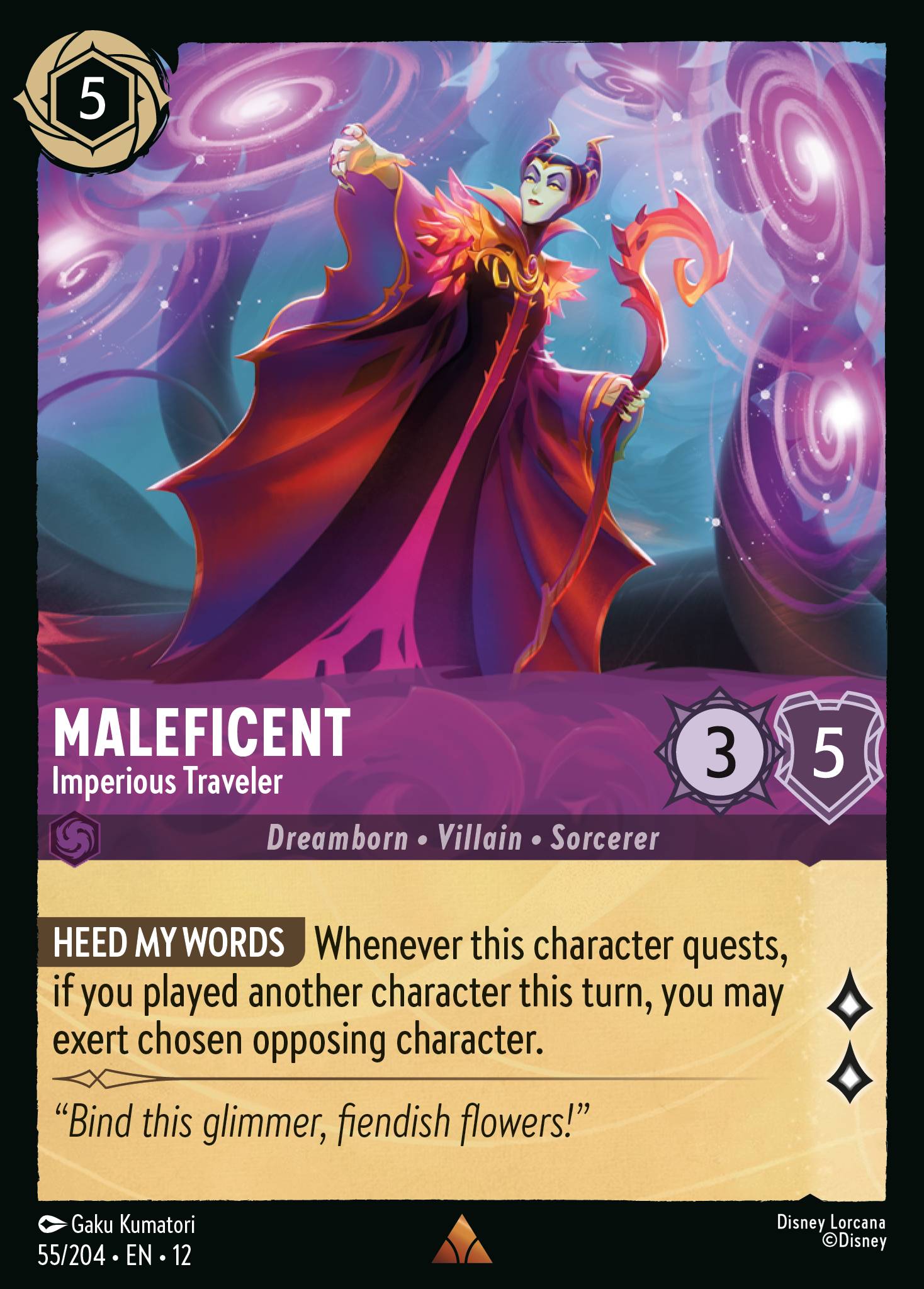 Maleficent - Imperious Traveler (English)