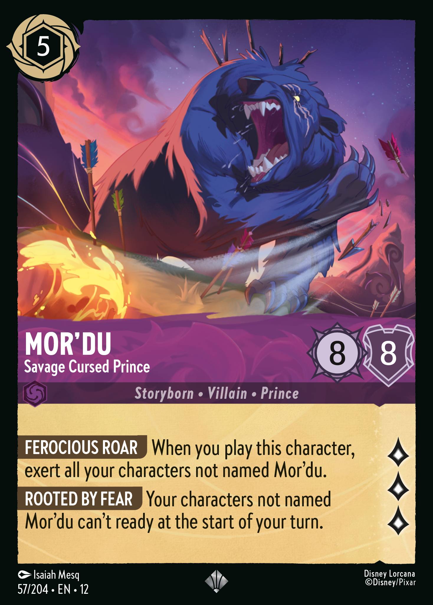 Mor'du - Savage Cursed Prince (English)