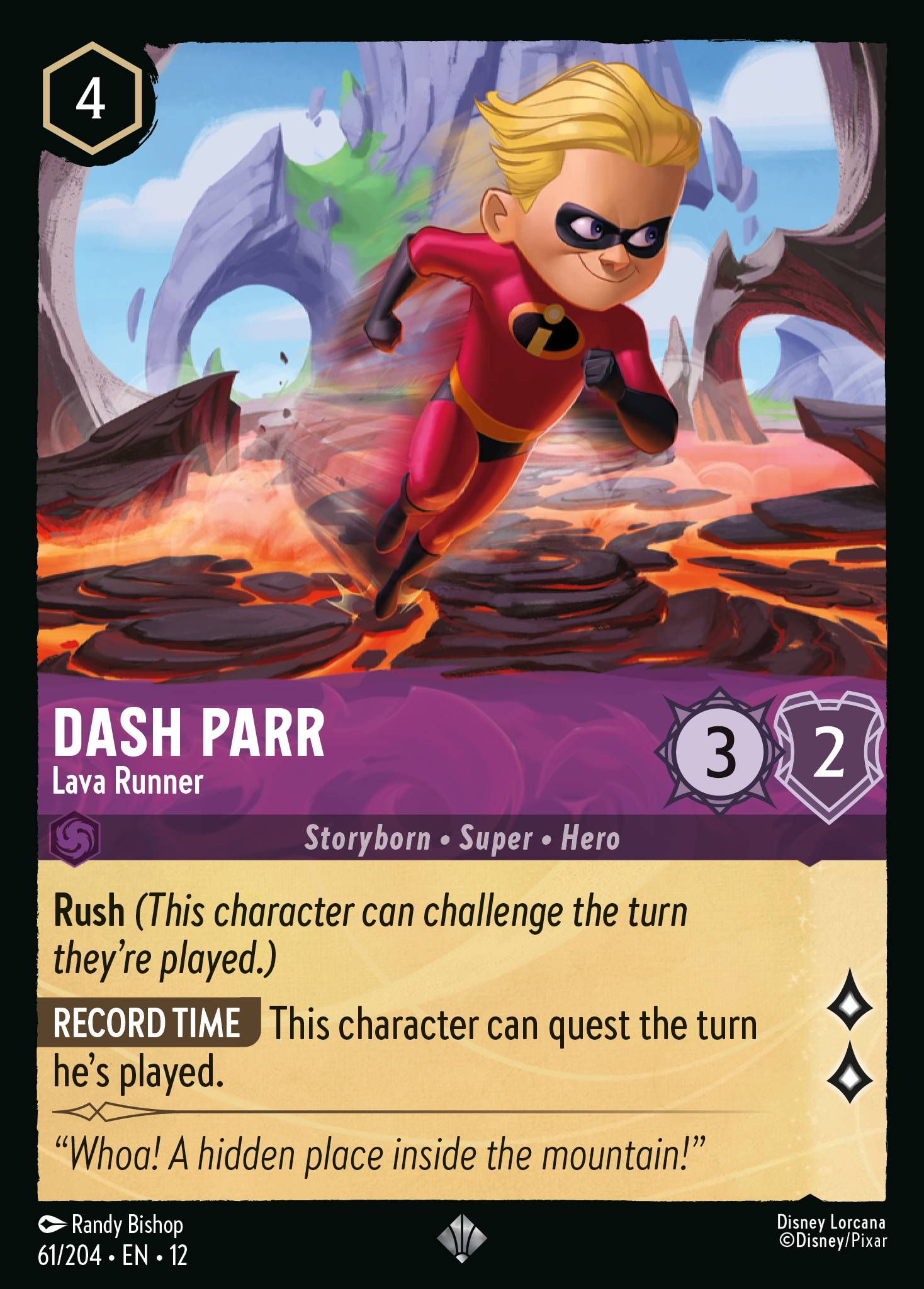 Dash Parr - Lava Runner (English)