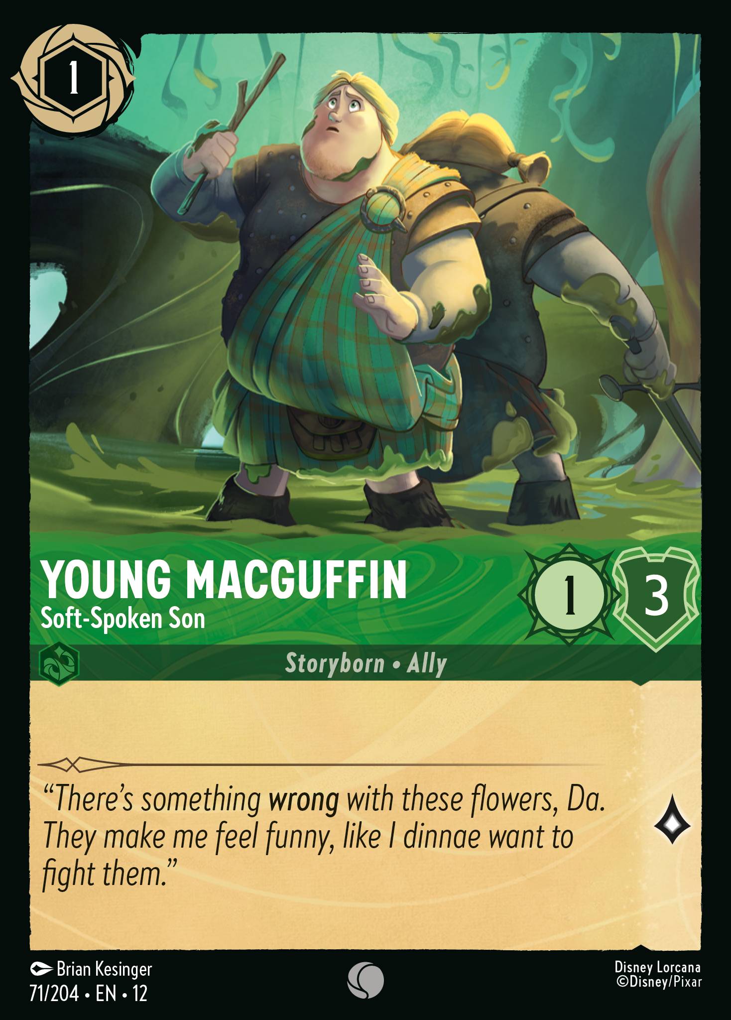 Young MacGuffin - Soft-Spoken Son (English)