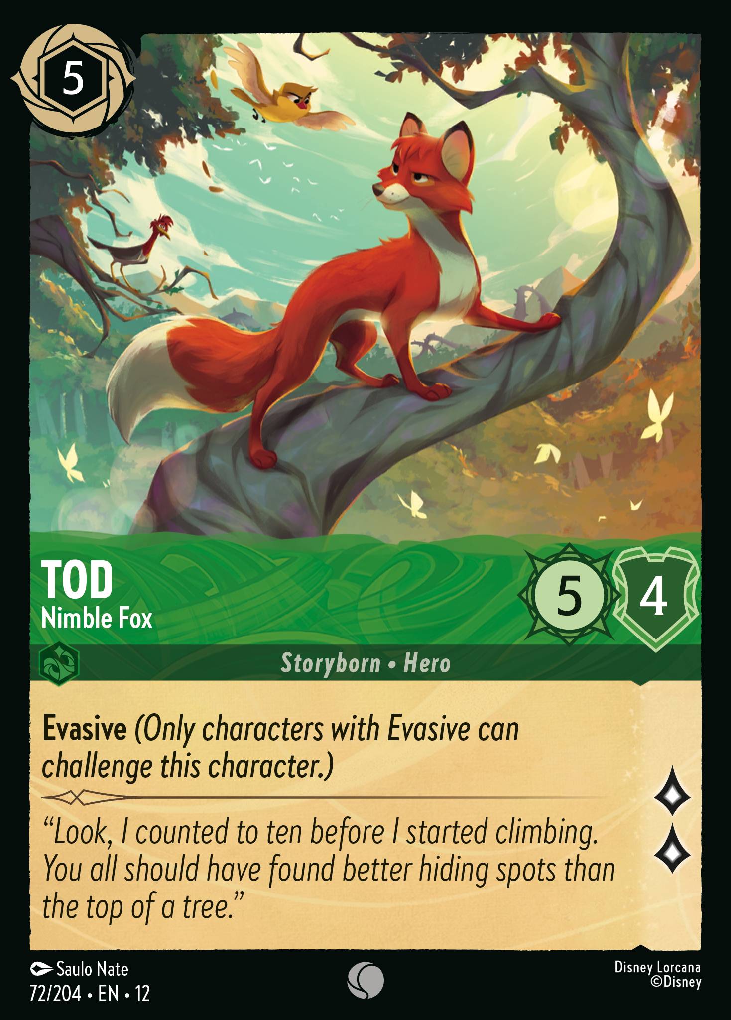 Tod - Nimble Fox (English)