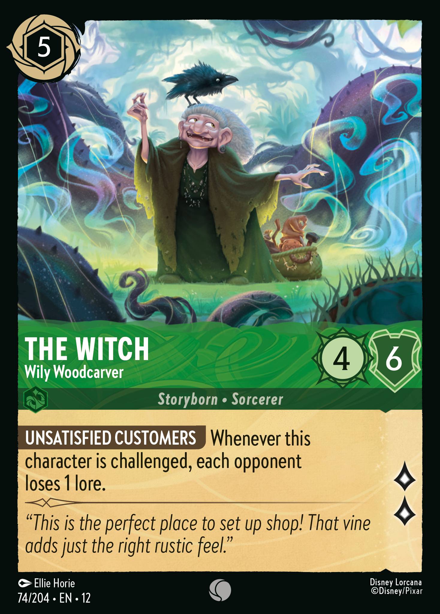 The Witch - Wily Woodcarver (English)