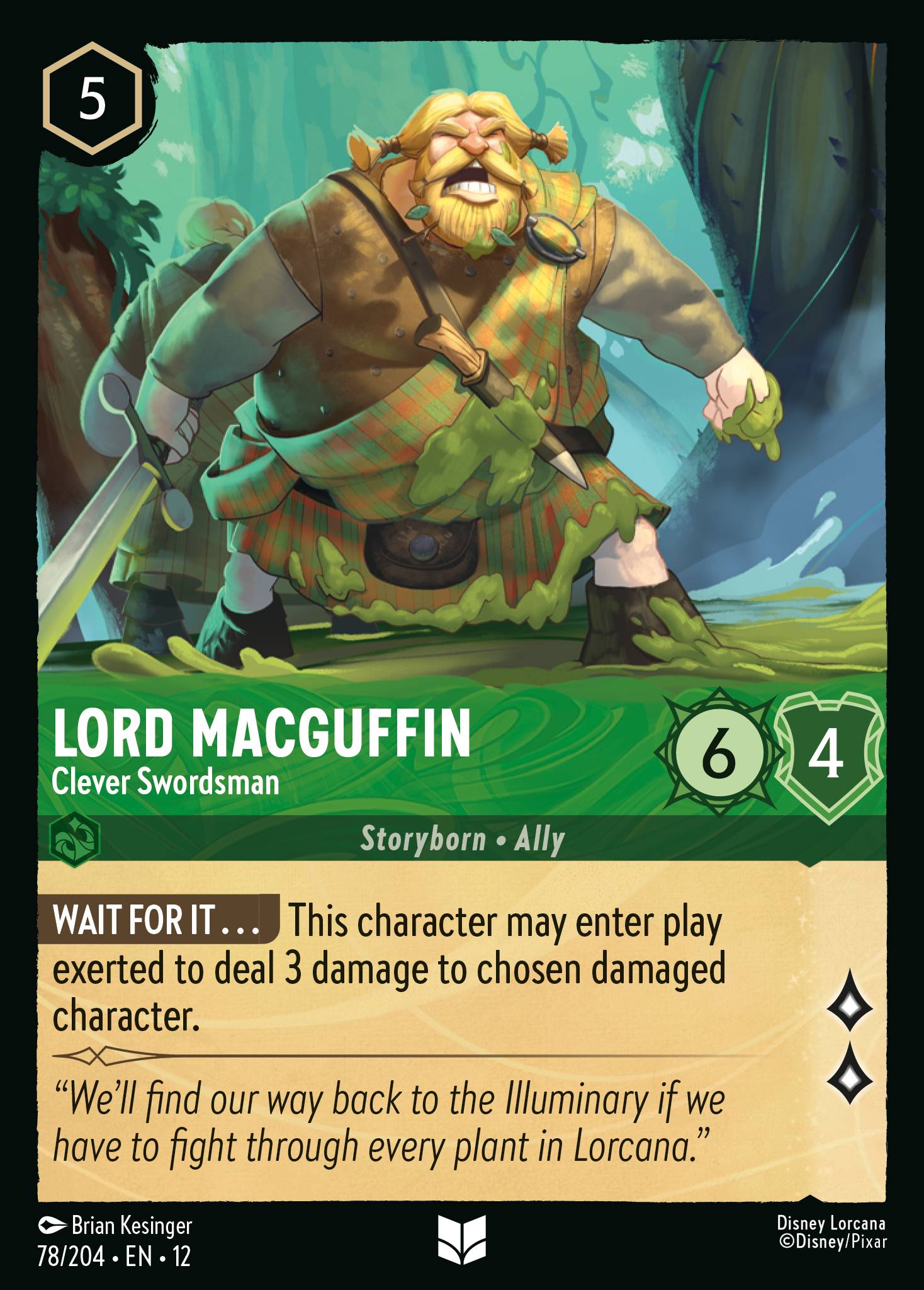 Lord MacGuffin - Clever Swordsman (English)