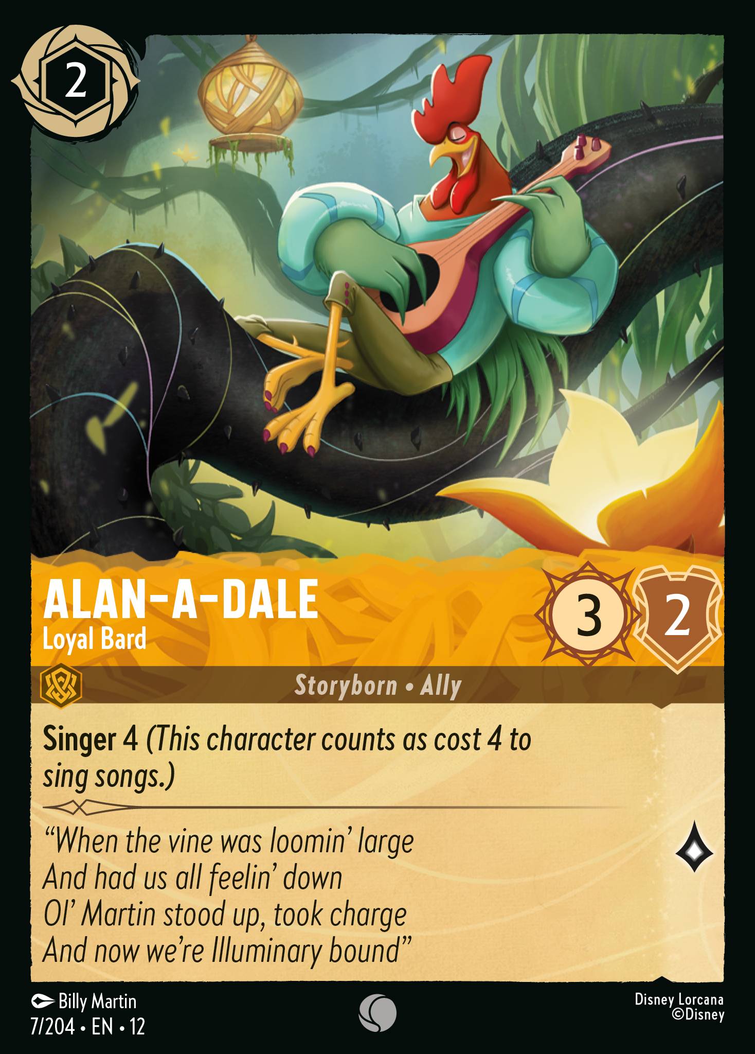 Alan-a-Dale - Loyal Bard (English)