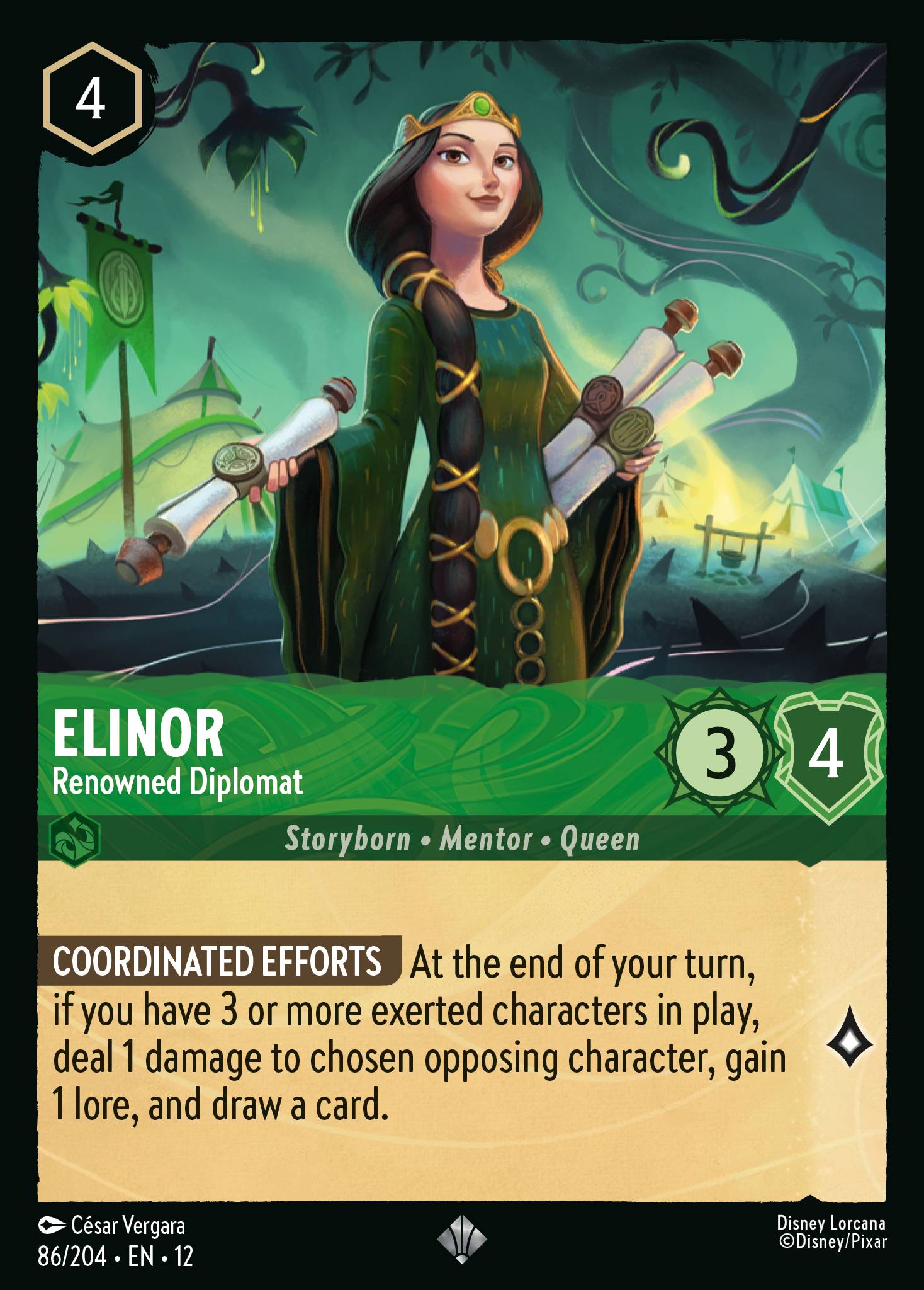 Elinor - Renowned Diplomat (English)
