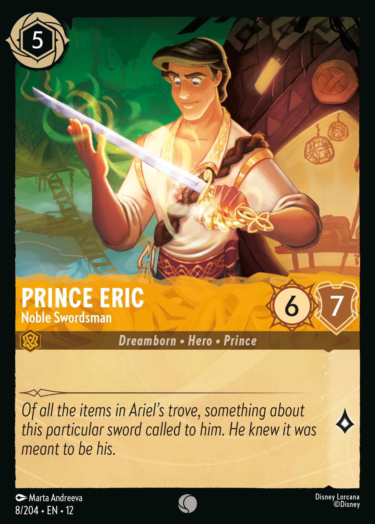 Prince Eric - Noble Swordsman (English)