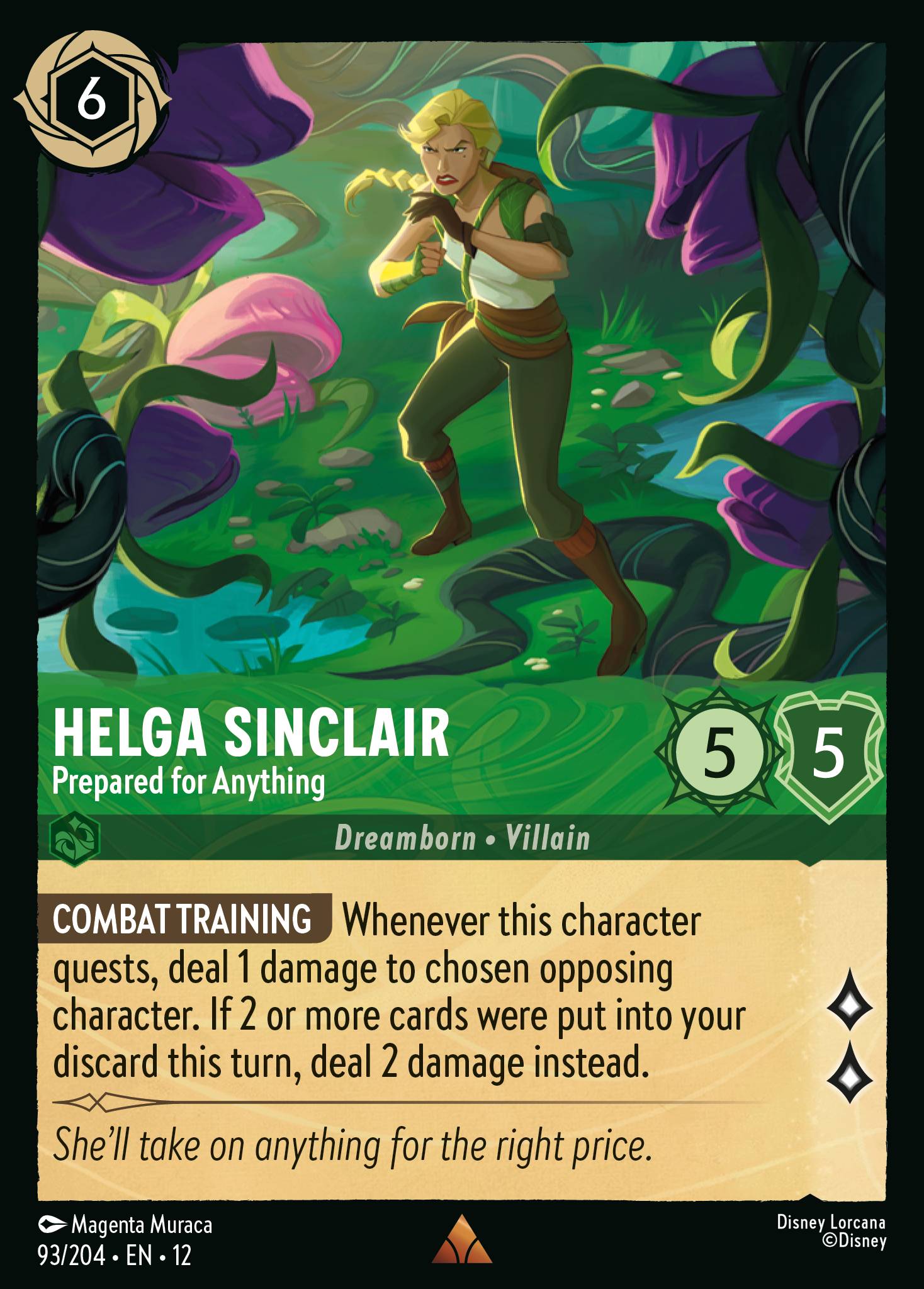 Helga Sinclair - Prepared for Anything (English)
