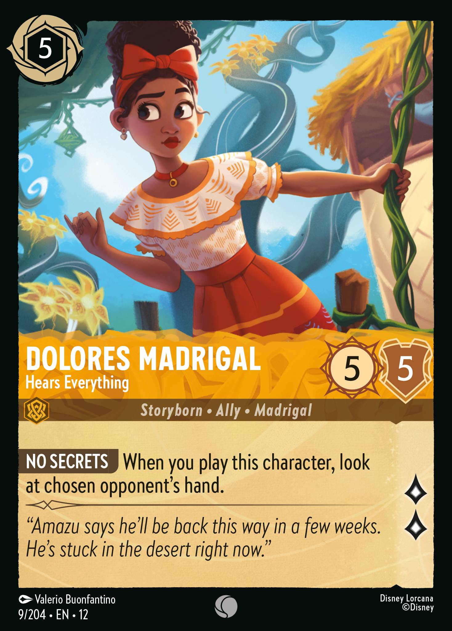 Dolores Madrigal - Hears Everything (English)