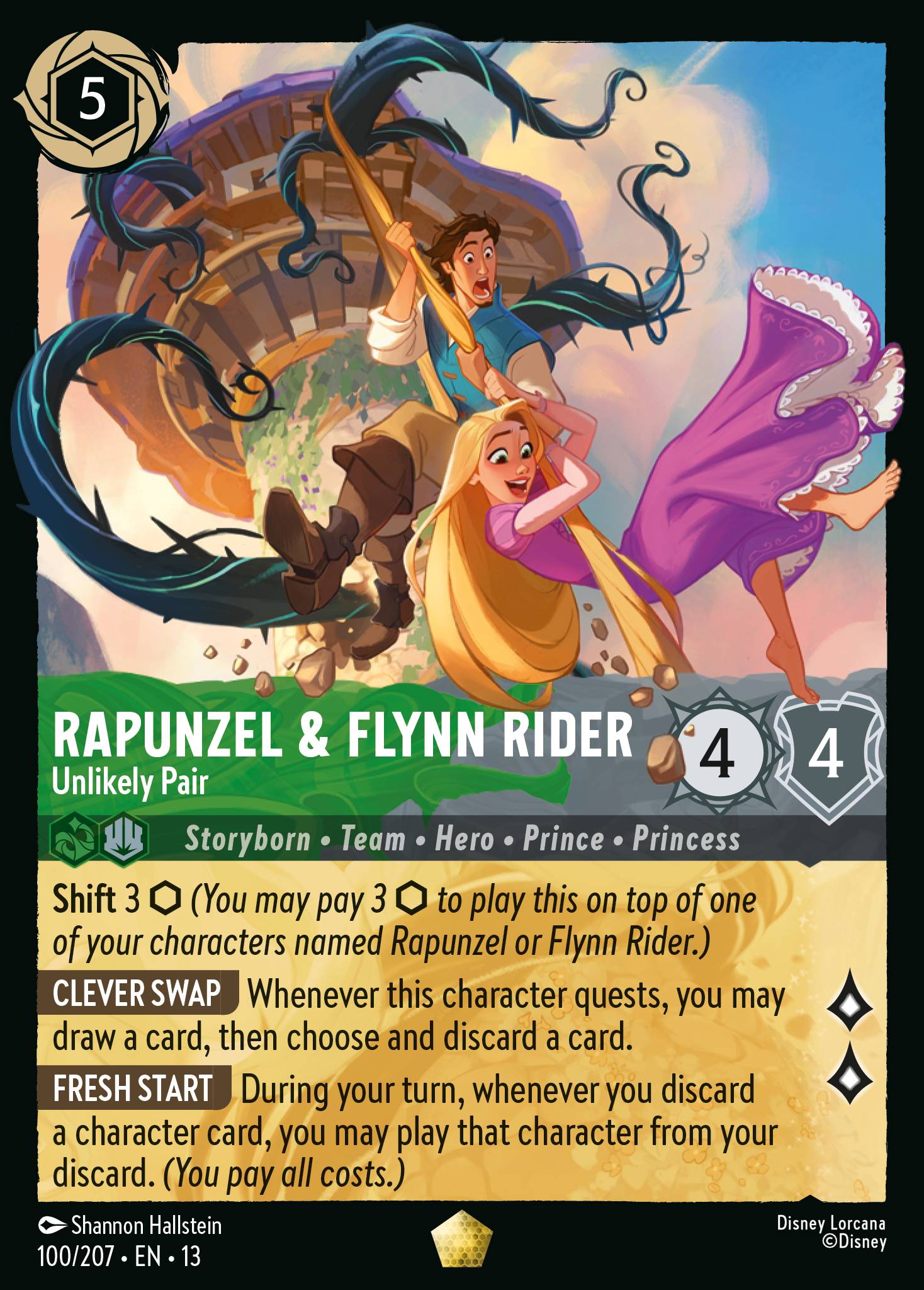 Rapunzel & Flynn Rider - Unlikely Pair (Legendary) (English)
