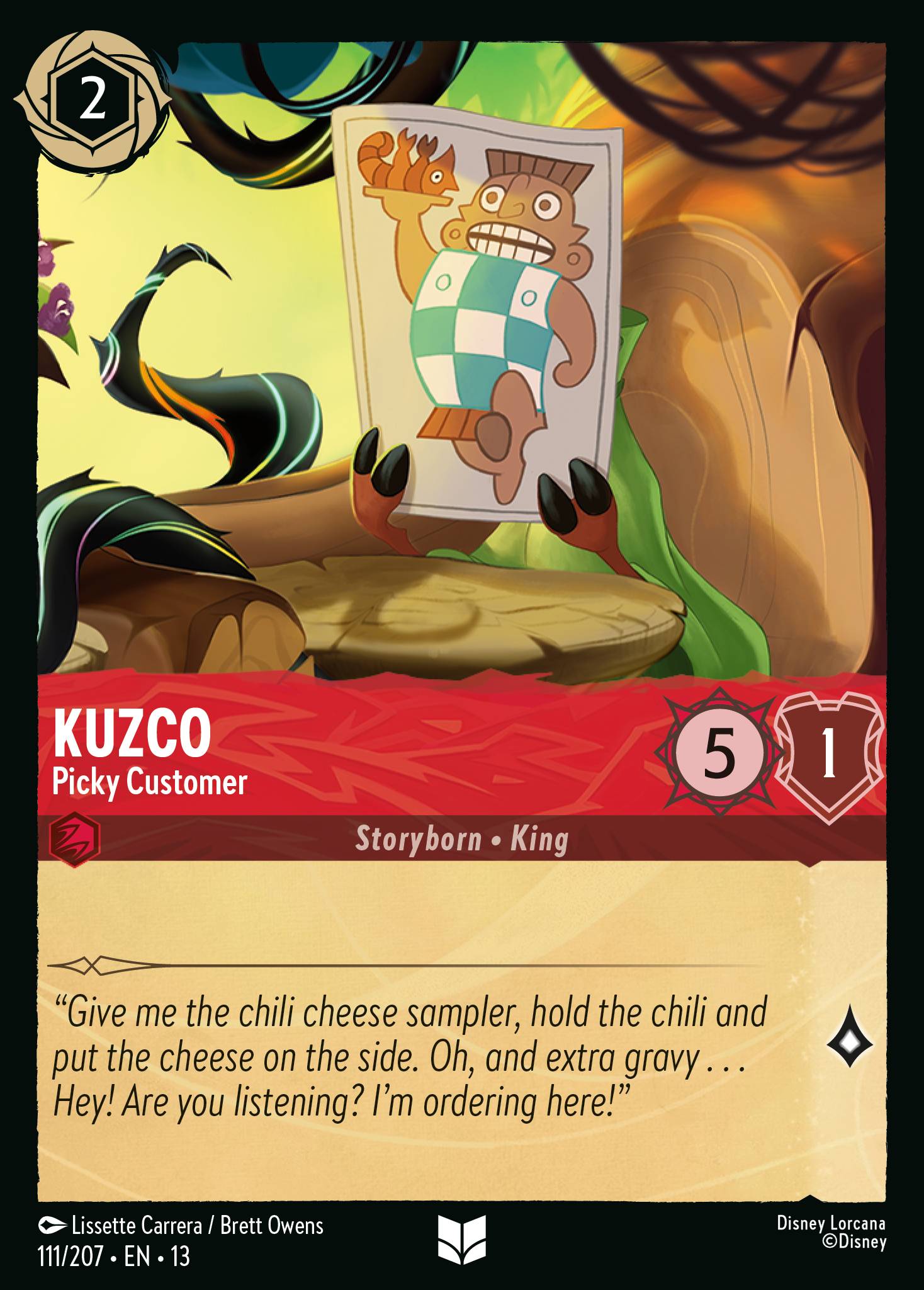 Kuzco - Picky Customer (English)