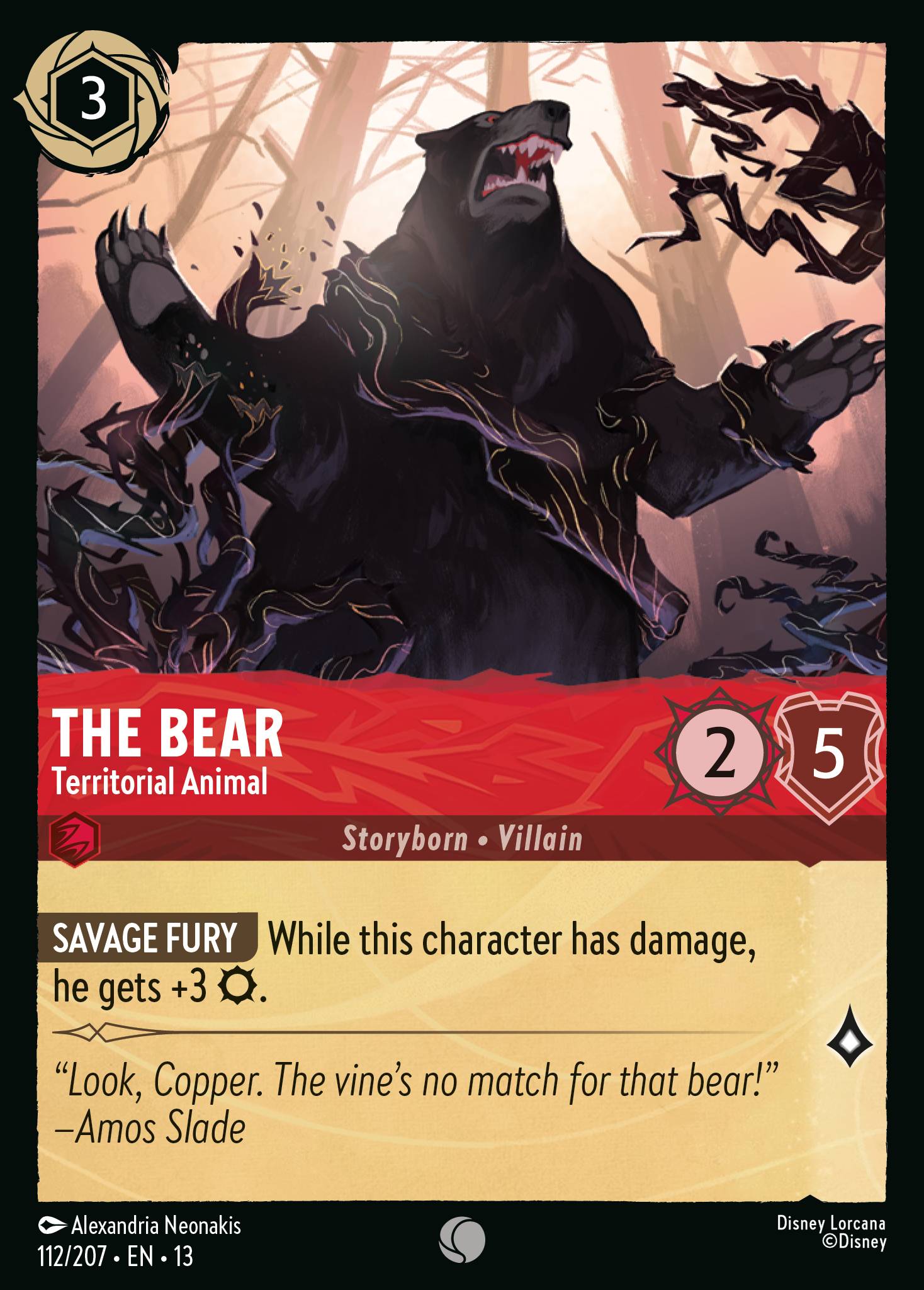 The Bear - Territorial Animal (English)