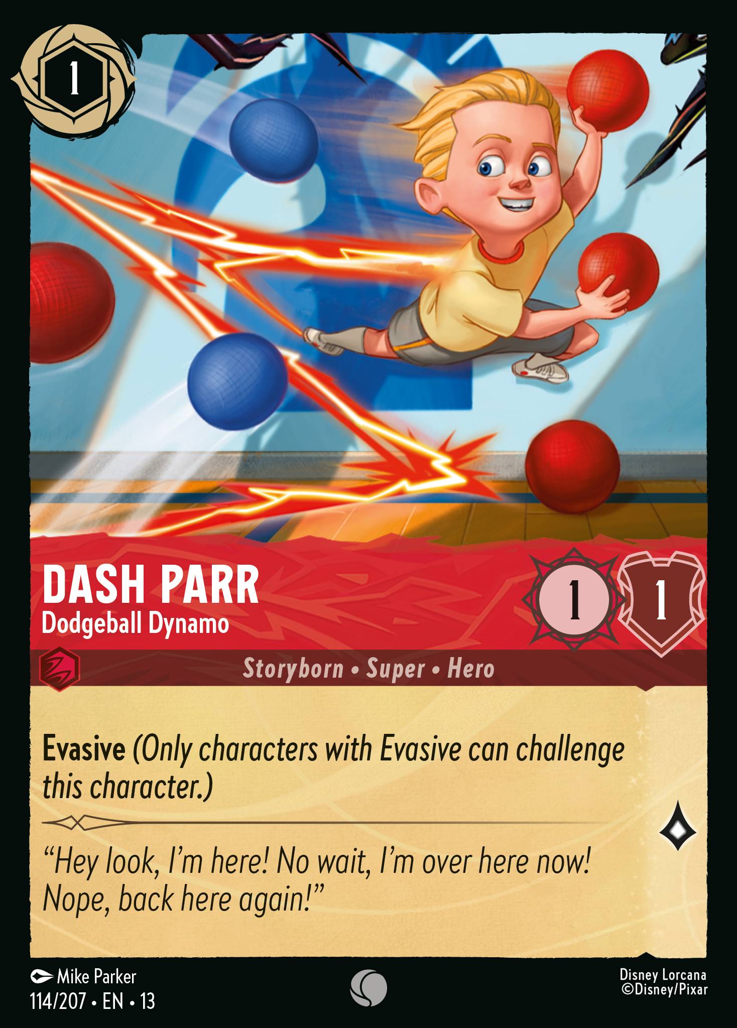 Dash Parr - Dodgeball Dynamo (English)