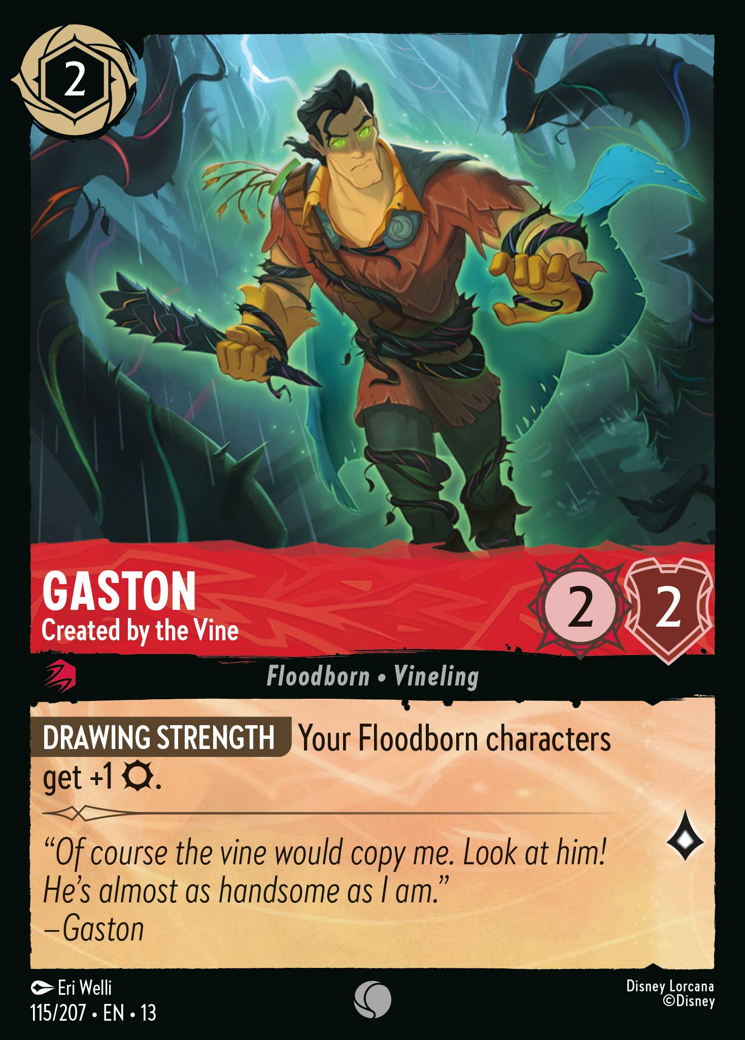 Gaston - Created by the Vine (English)