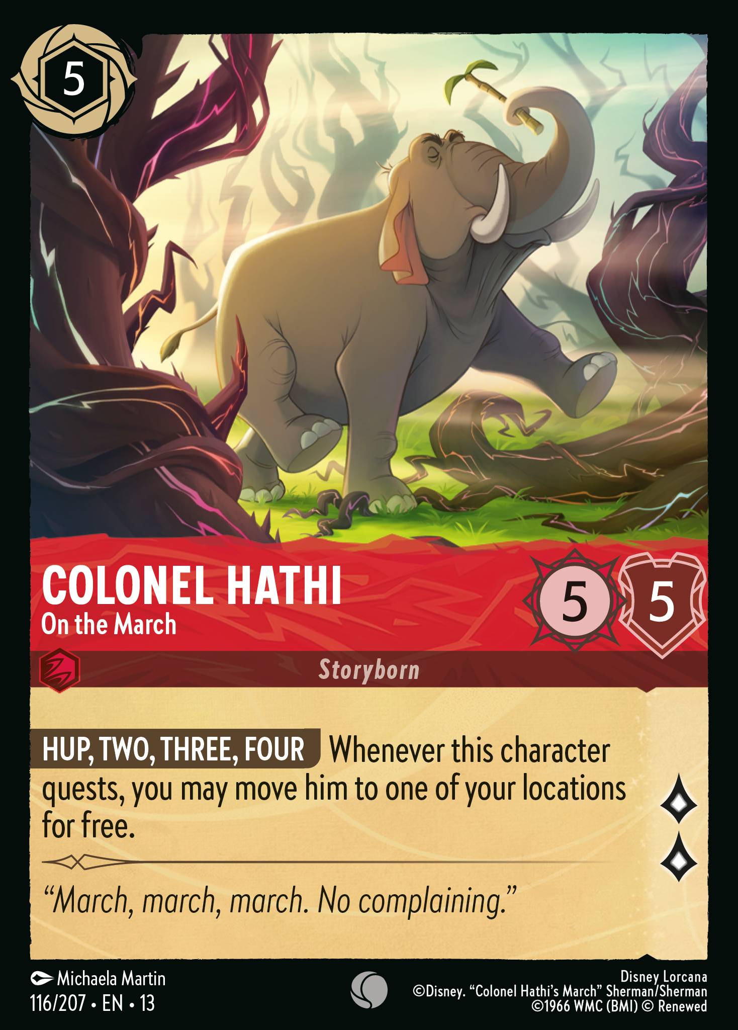 Colonel Hathi - On the March (English)