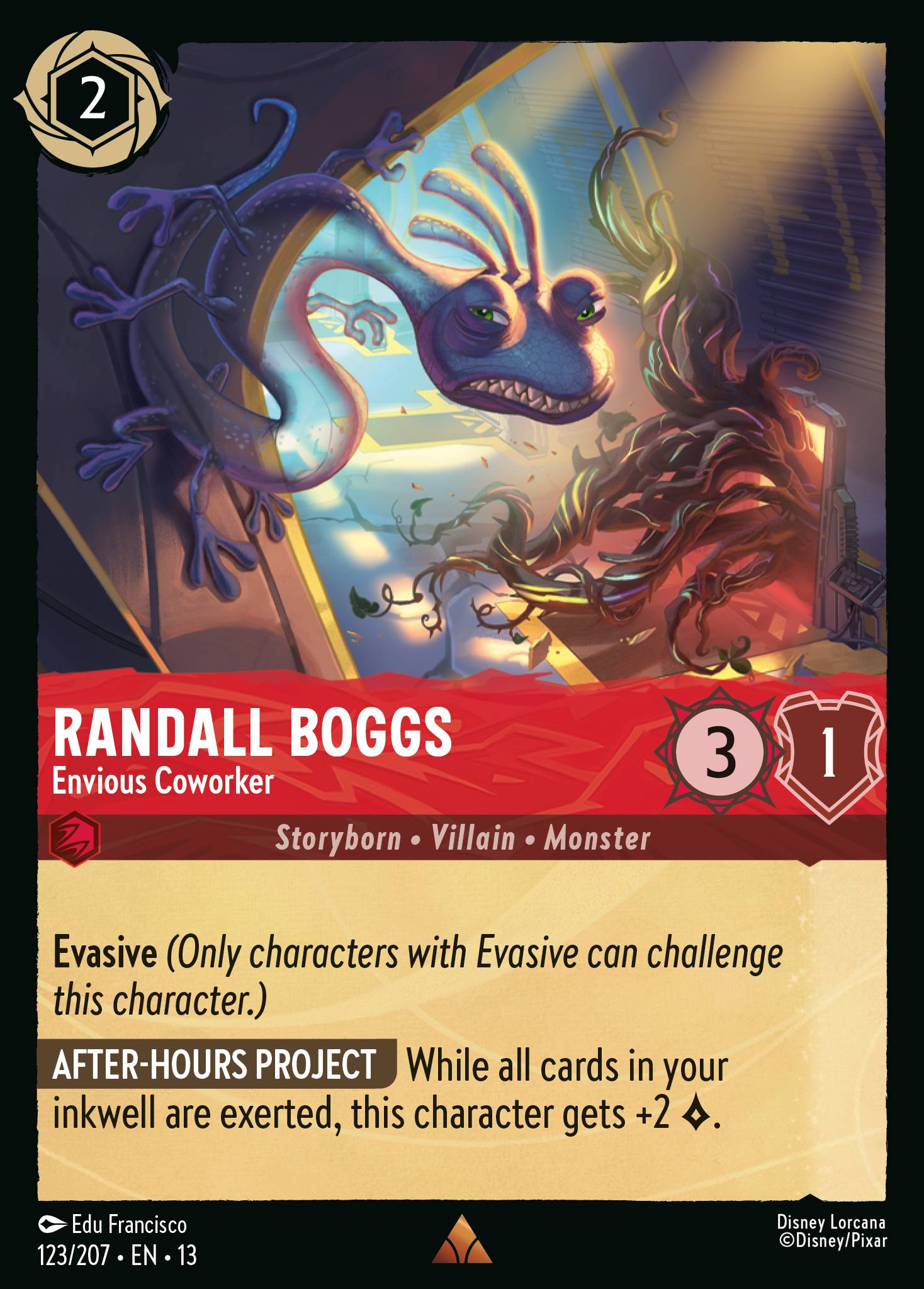 Randall Boggs - Envious Coworker (English)