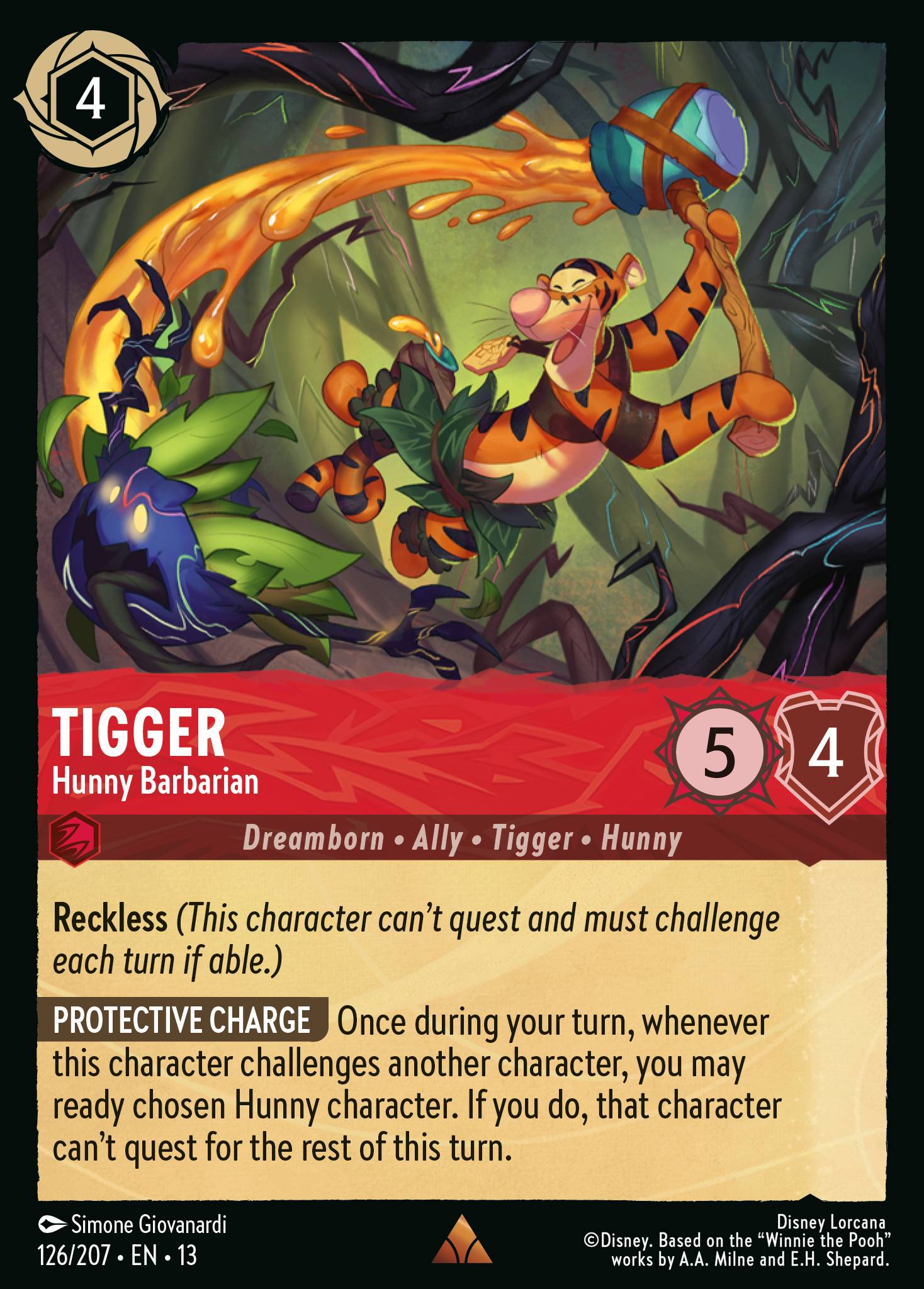 Tigger - Hunny Barbarian (English)