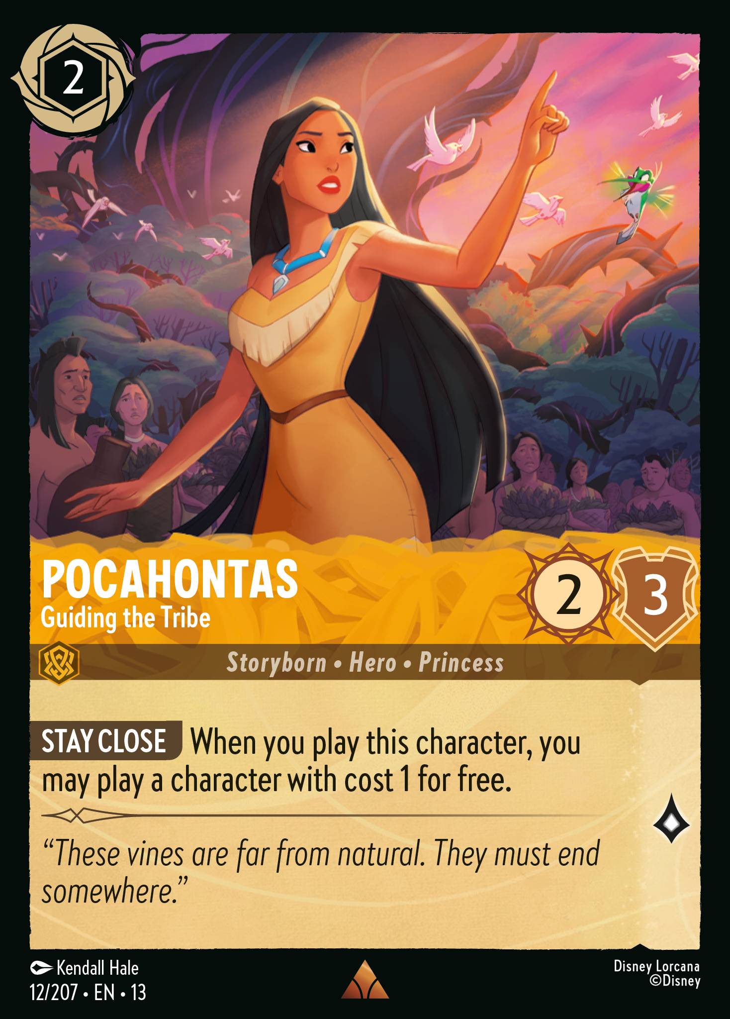 Pocahontas - Guiding the Tribe (English)