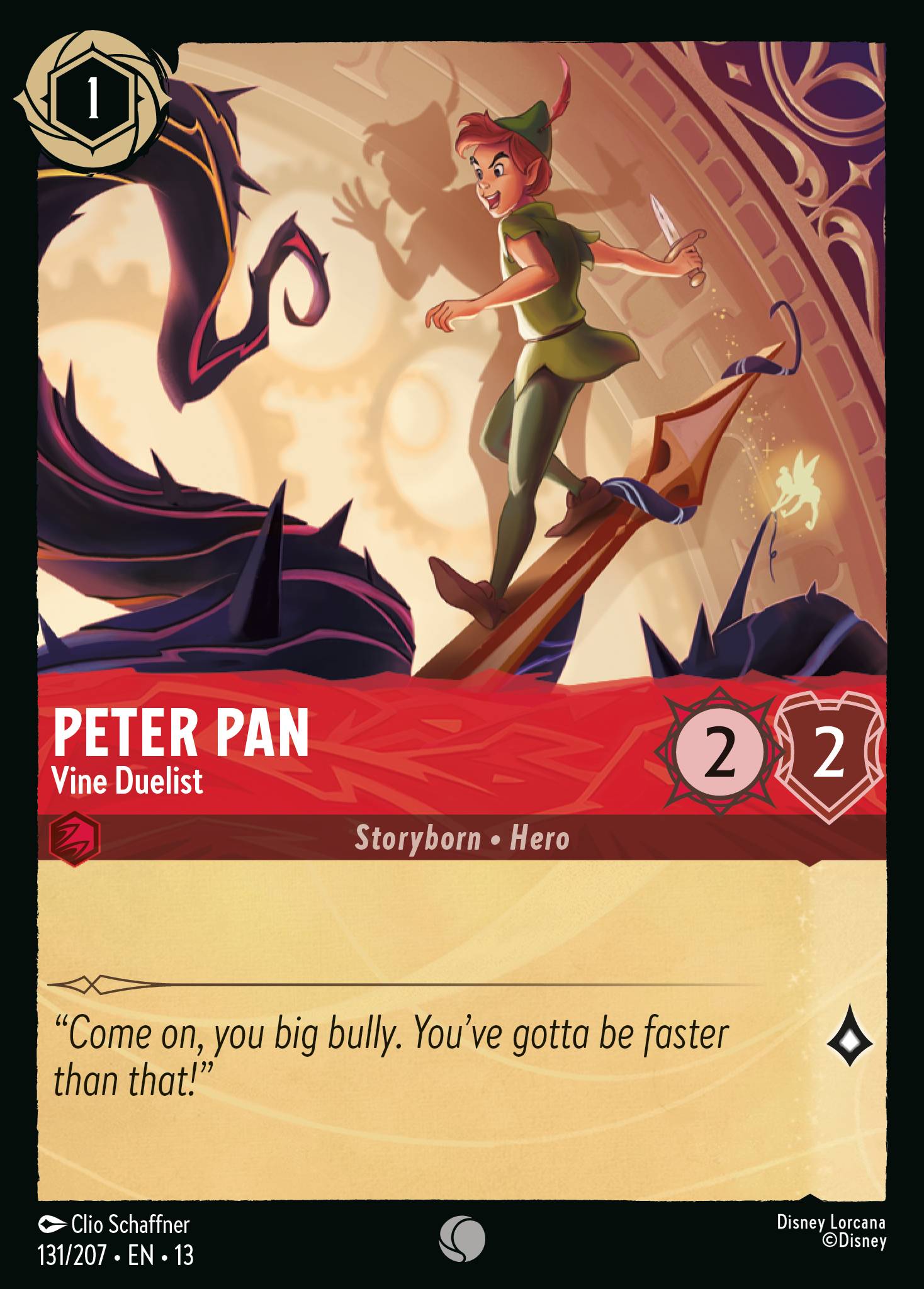 Peter Pan - Vine Duelist (English)