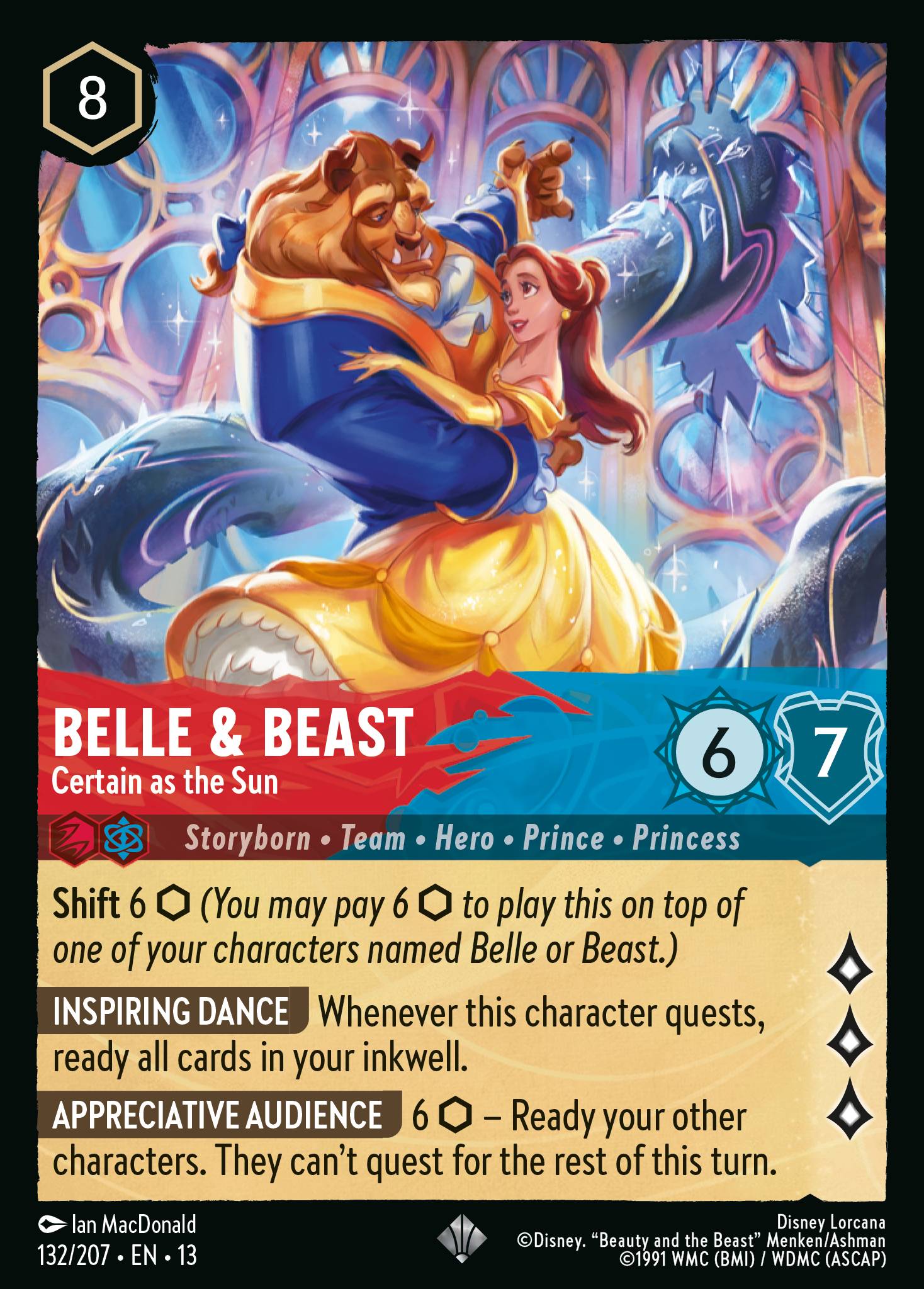 Belle & Beast - Certain as the Sun (English)