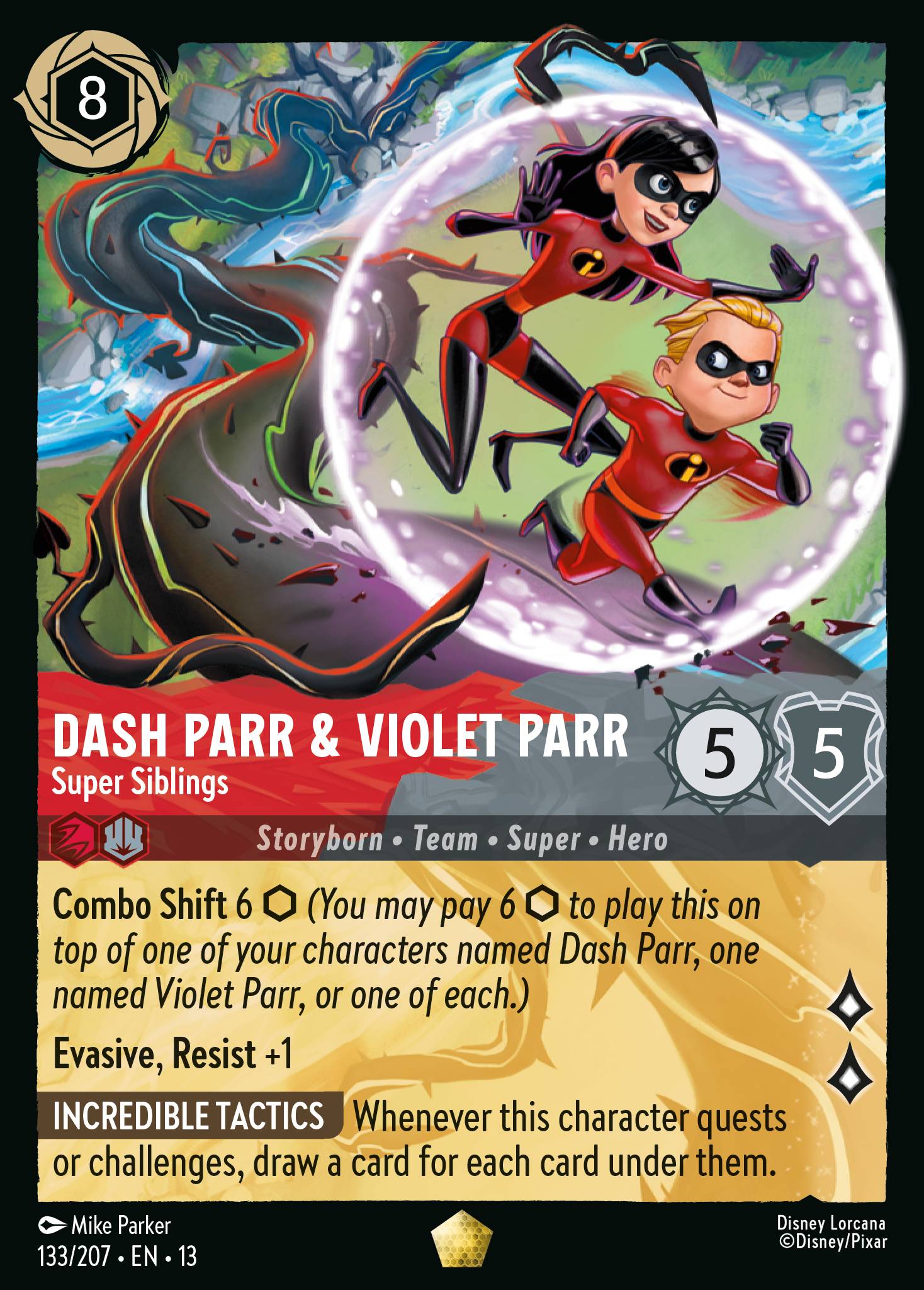 Dash Parr & Violet Parr - Super Siblings (Legendary) (English)