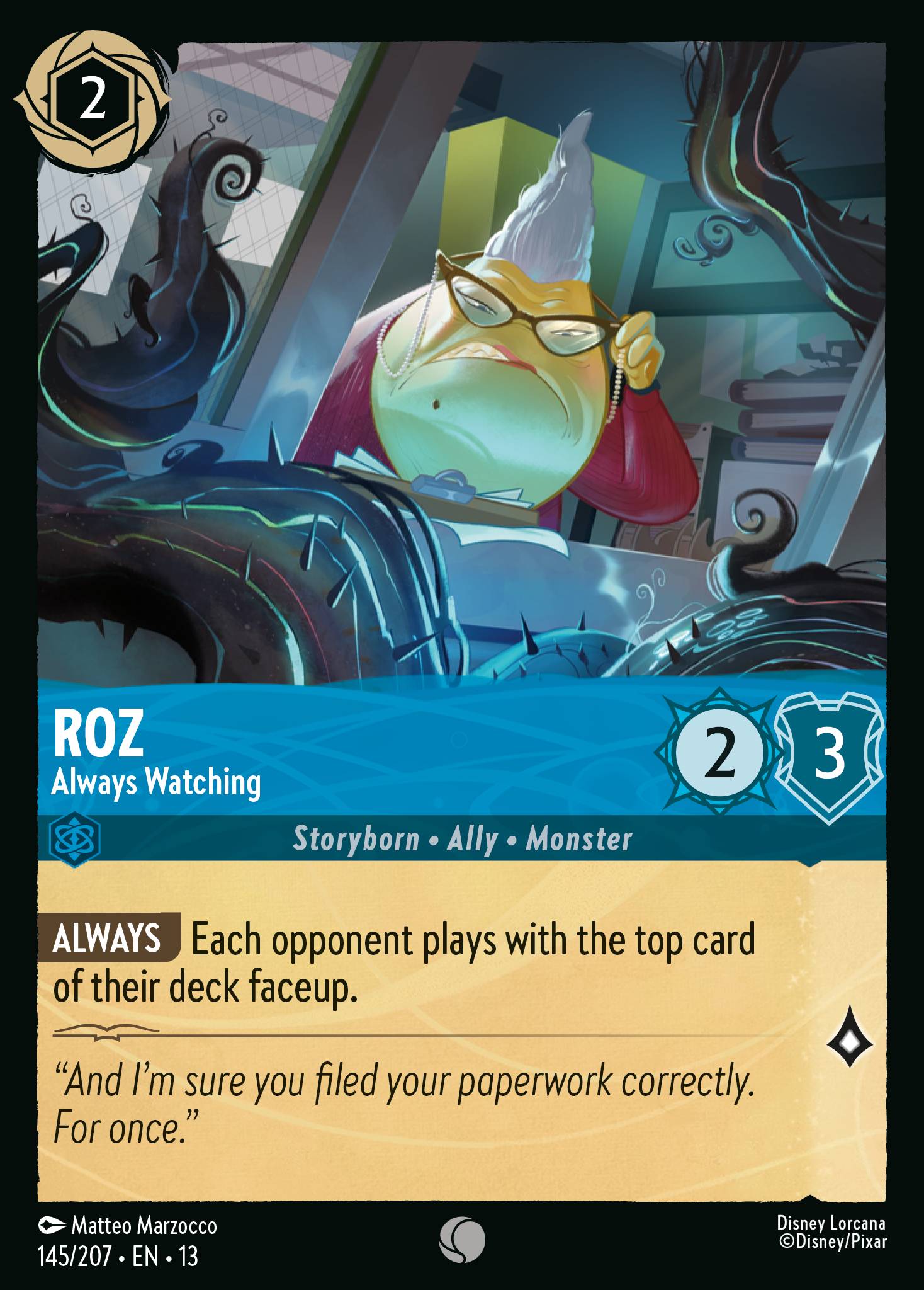Roz - Always Watching (English)