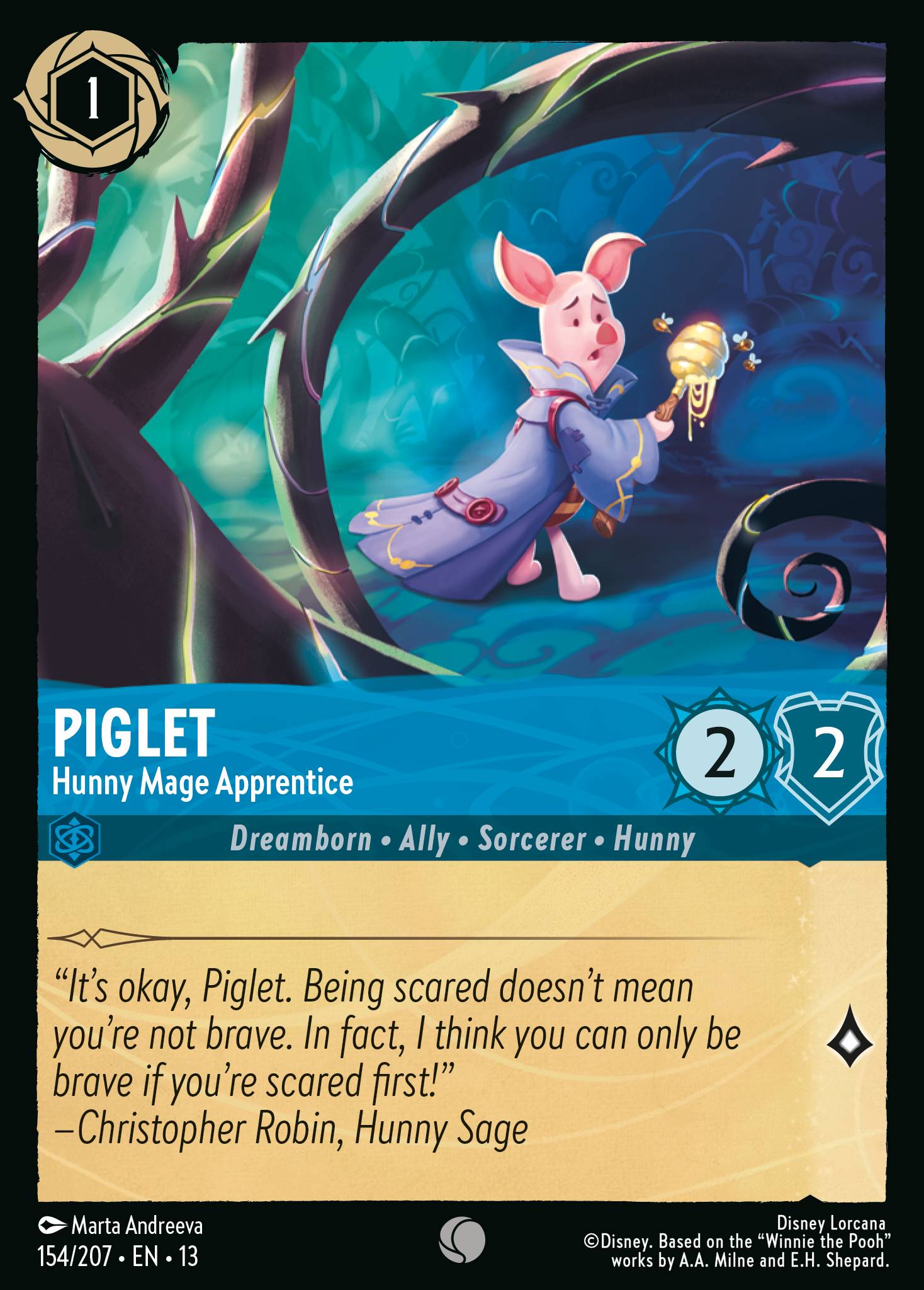 Piglet - Hunny Mage Apprentice (English)