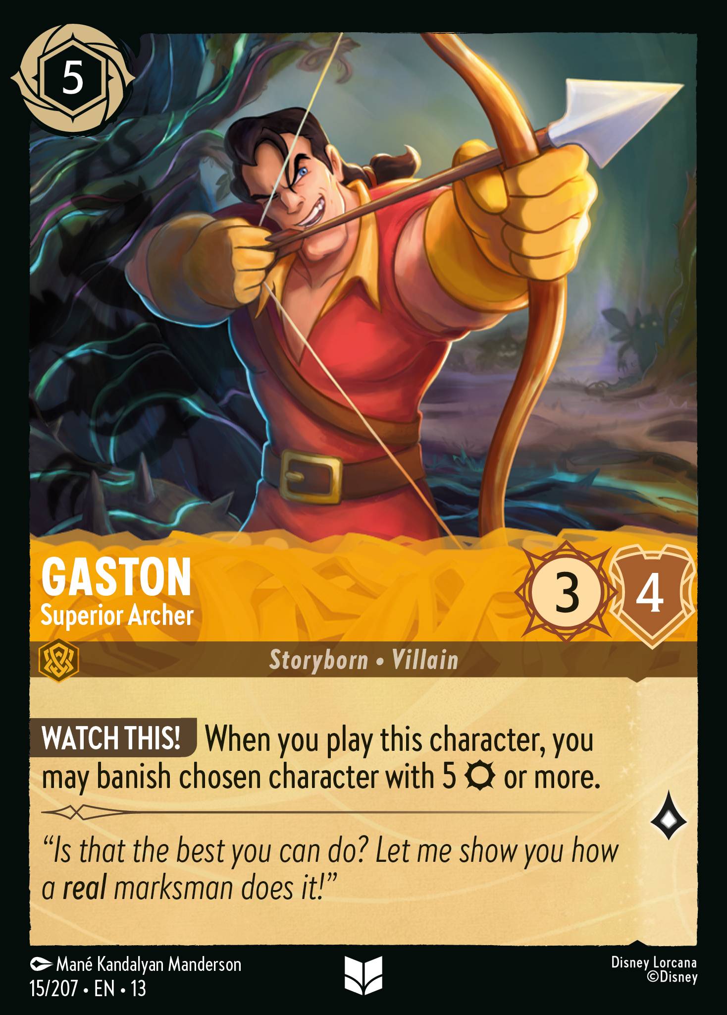Gaston - Superior Archer (English)