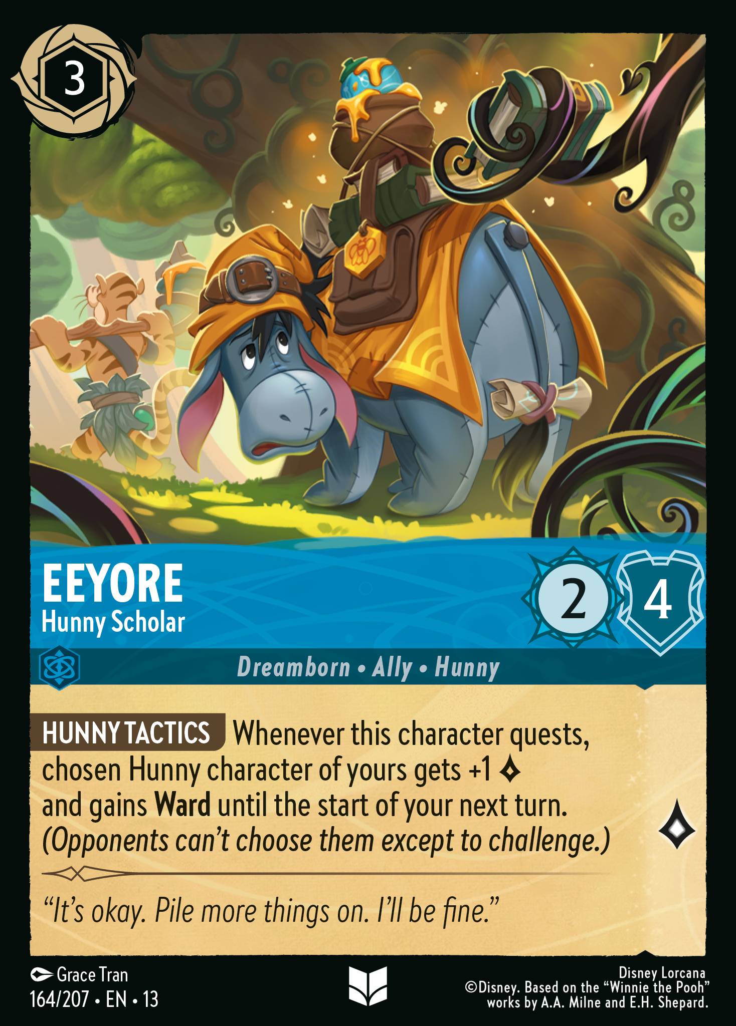 Eeyore - Hunny Scholar (English)