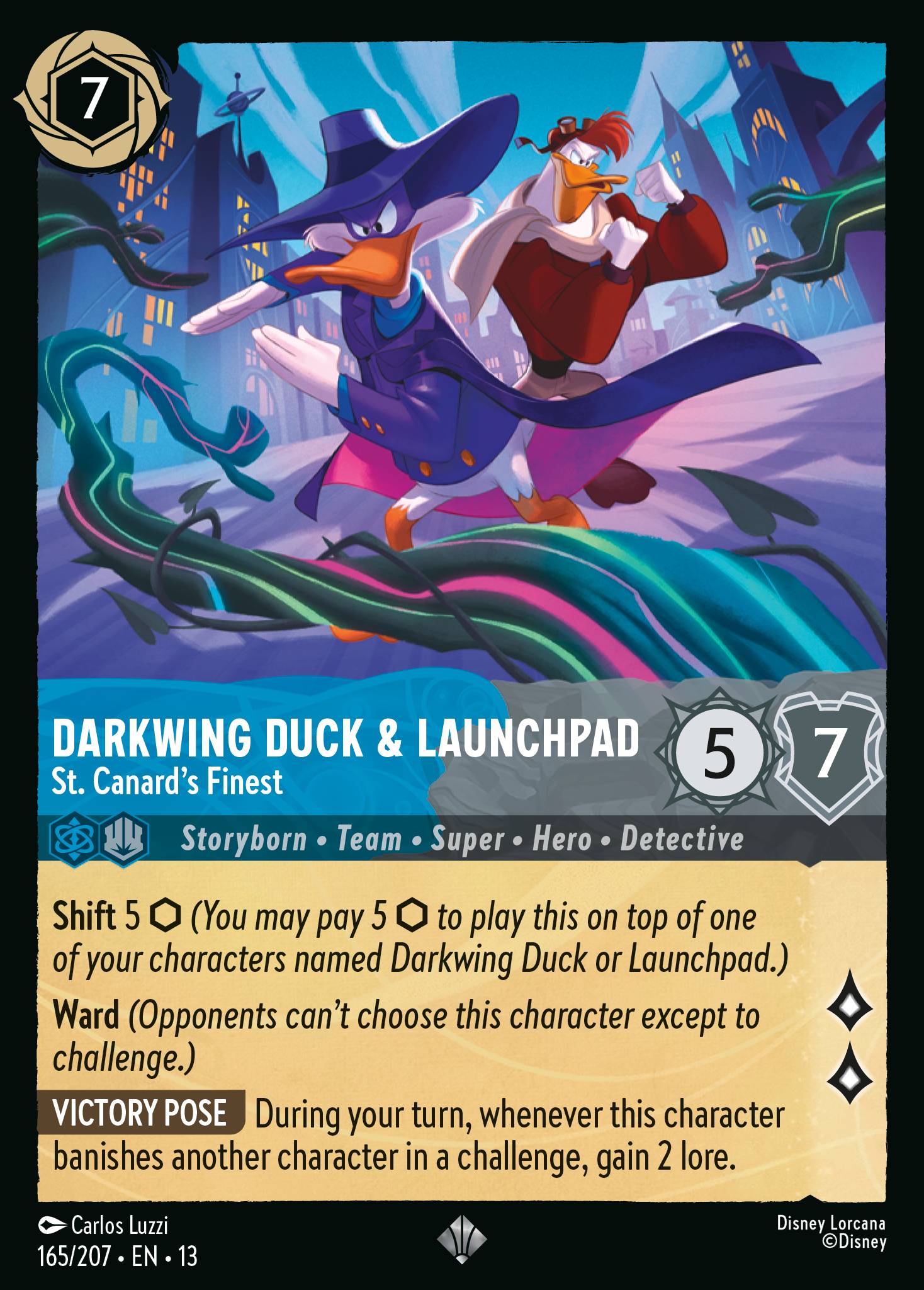 Darkwing Duck & Launchpad - St. Canard's Finest (English)