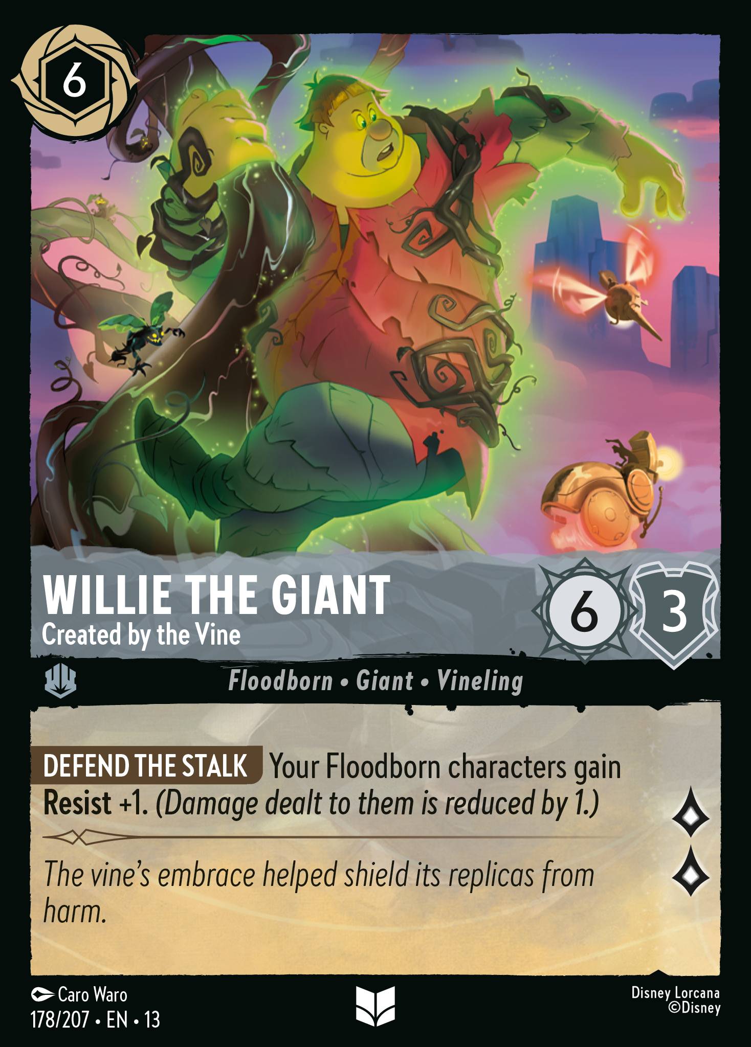 Willie the Giant - Created by the Vine (English)