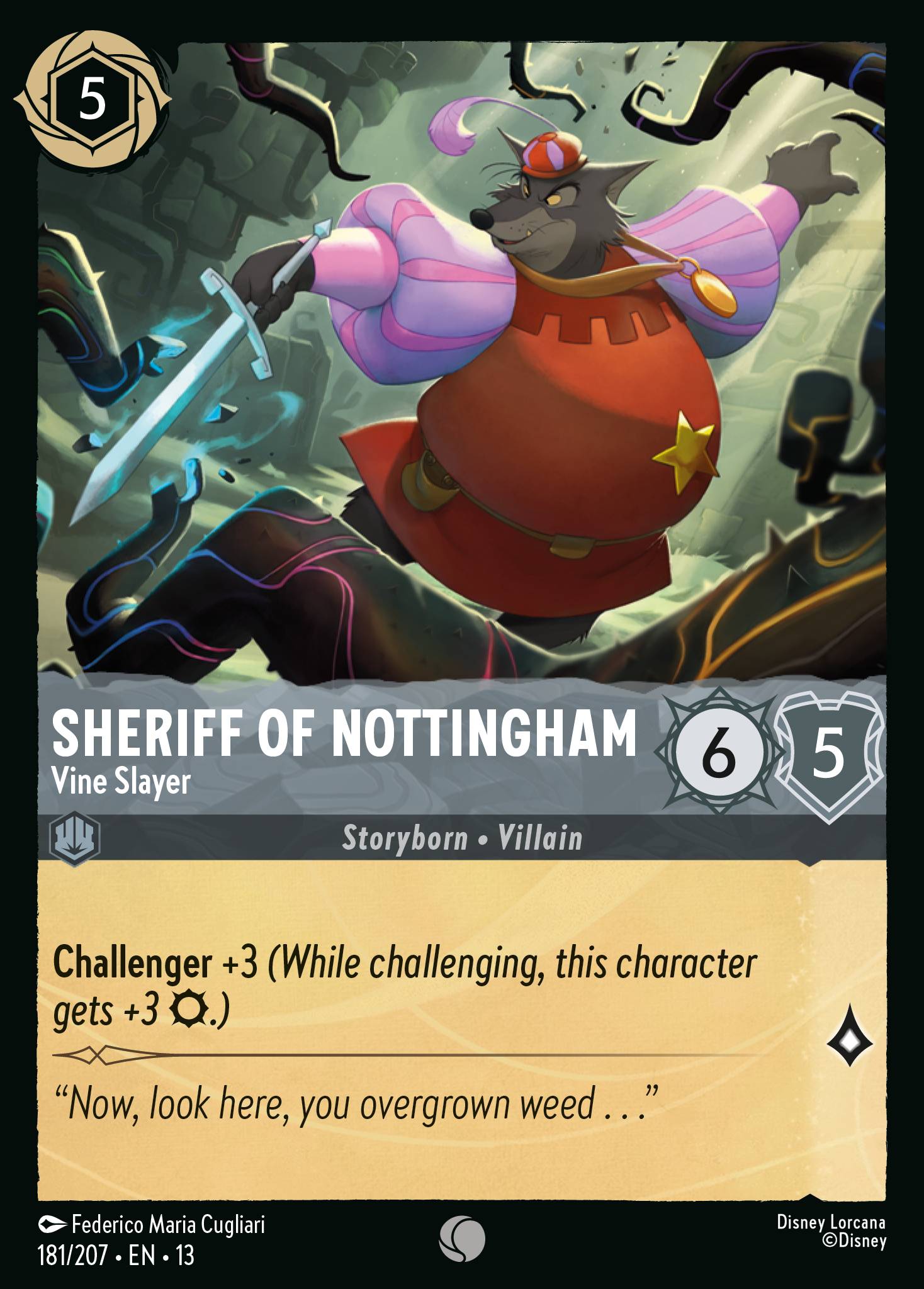 Sheriff of Nottingham - Vine Slayer (English)