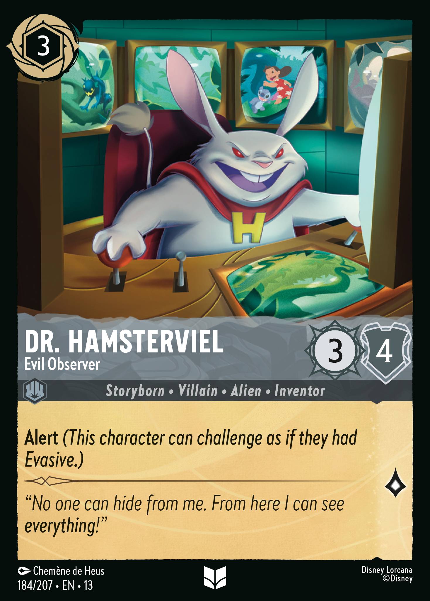 Dr. Hamsterviel - Evil Observer (English)