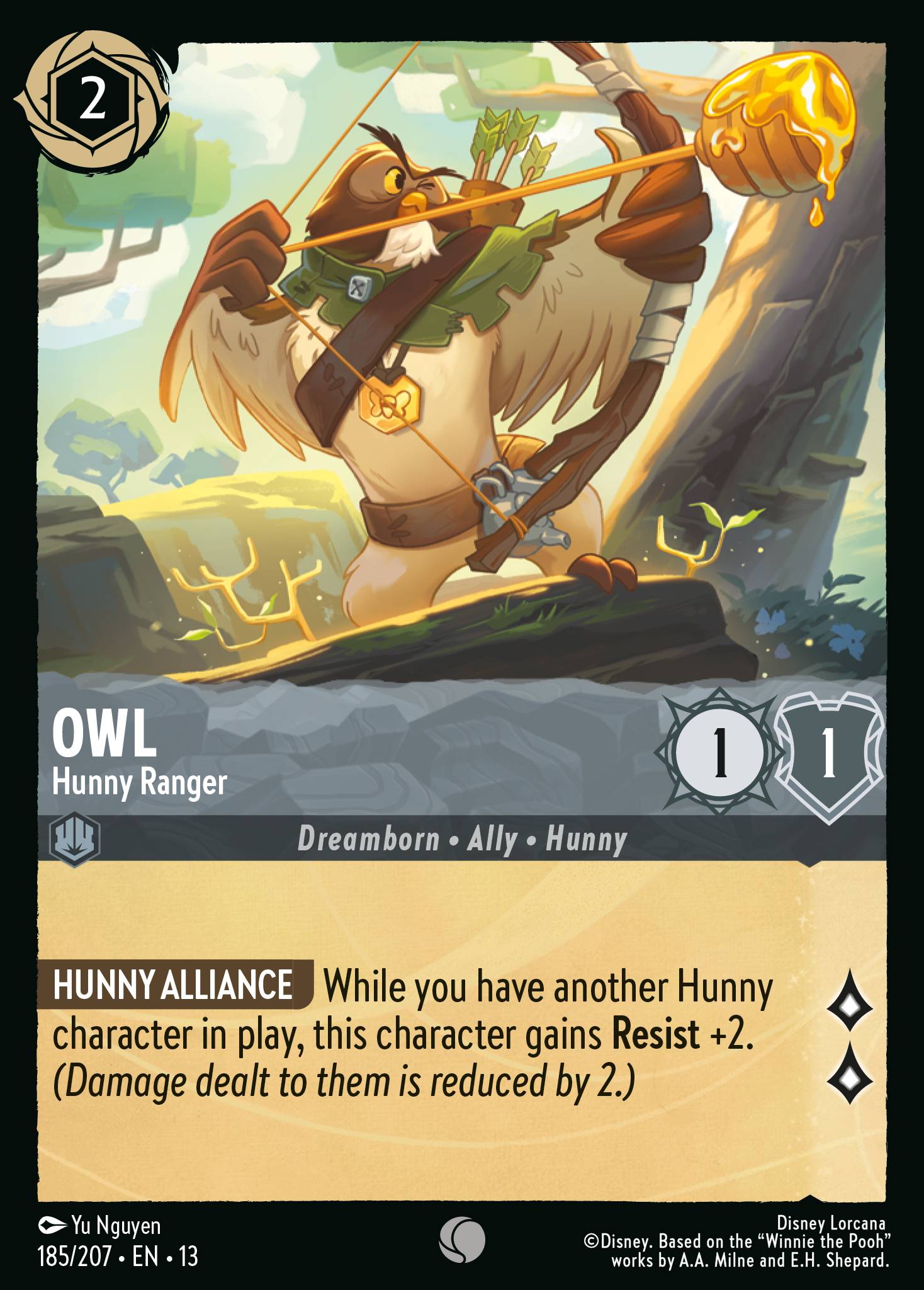 Owl - Hunny Ranger (English)