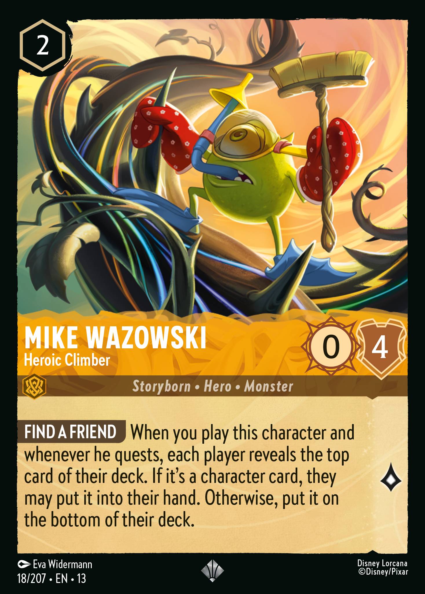 Mike Wazowski - Heroic Climber (English)