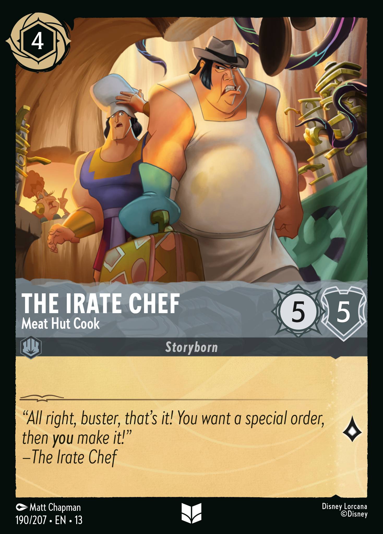 The Irate Chef - Meat Hut Cook (English)
