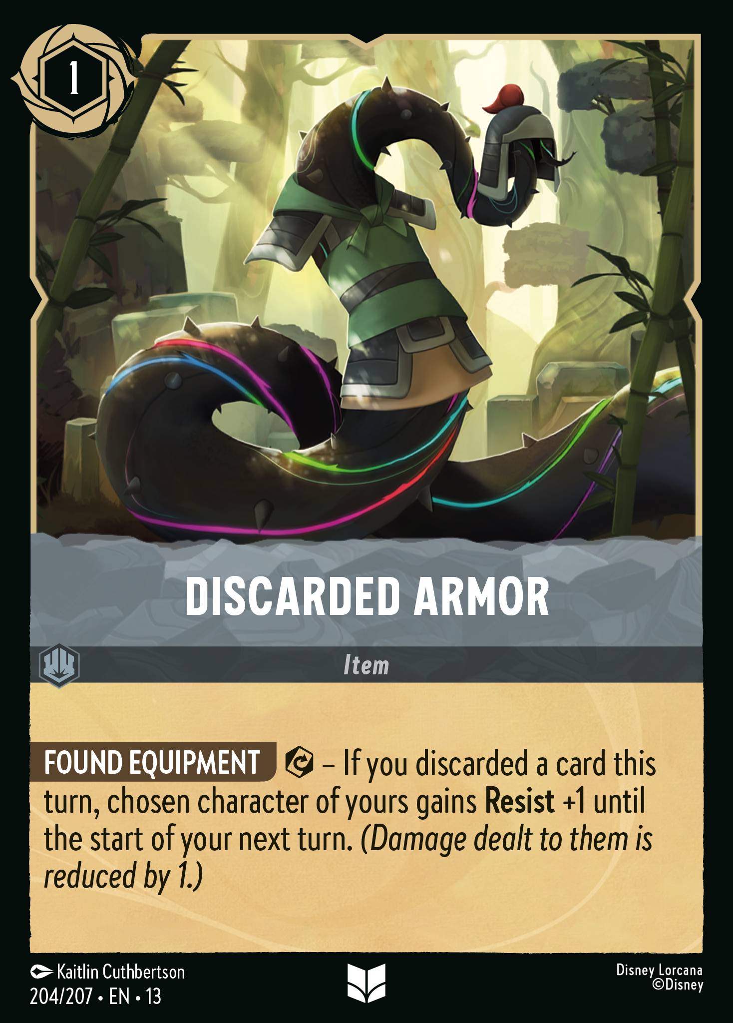 Discarded Armor (English)
