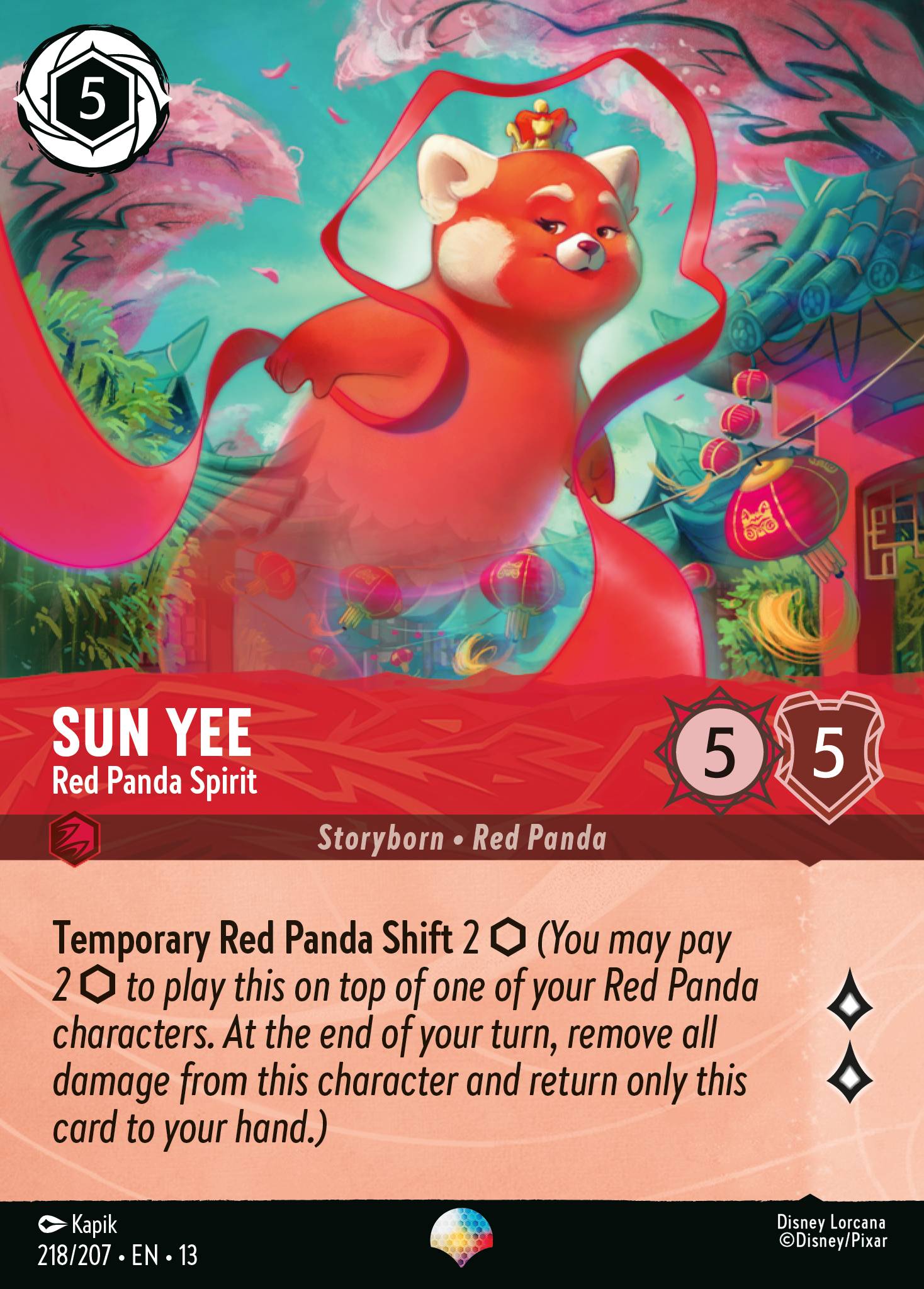 Sun Yee - Red Panda Spirit (Epic) (English)
