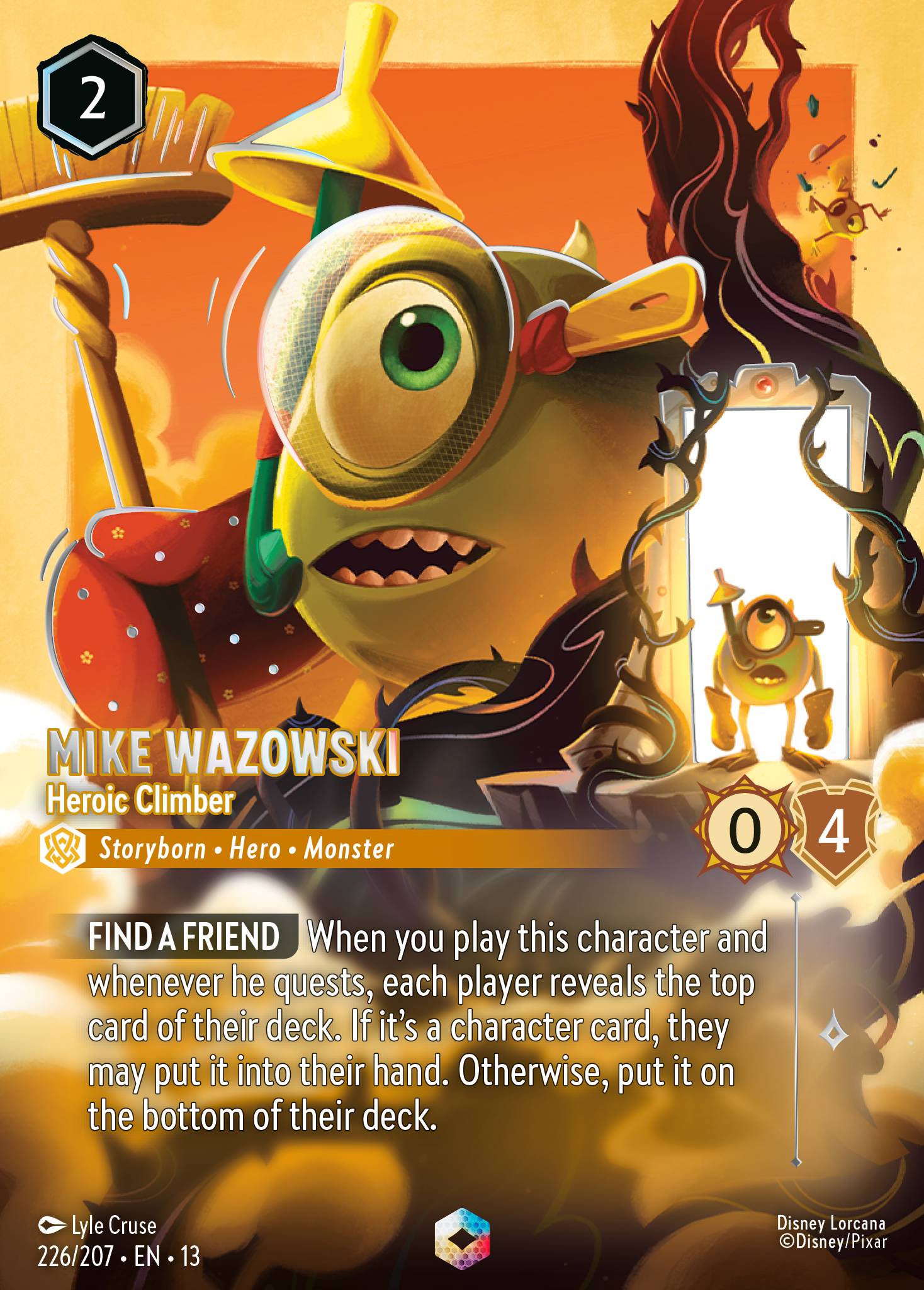 Mike Wazowski - Heroic Climber (Enchanted) (English)