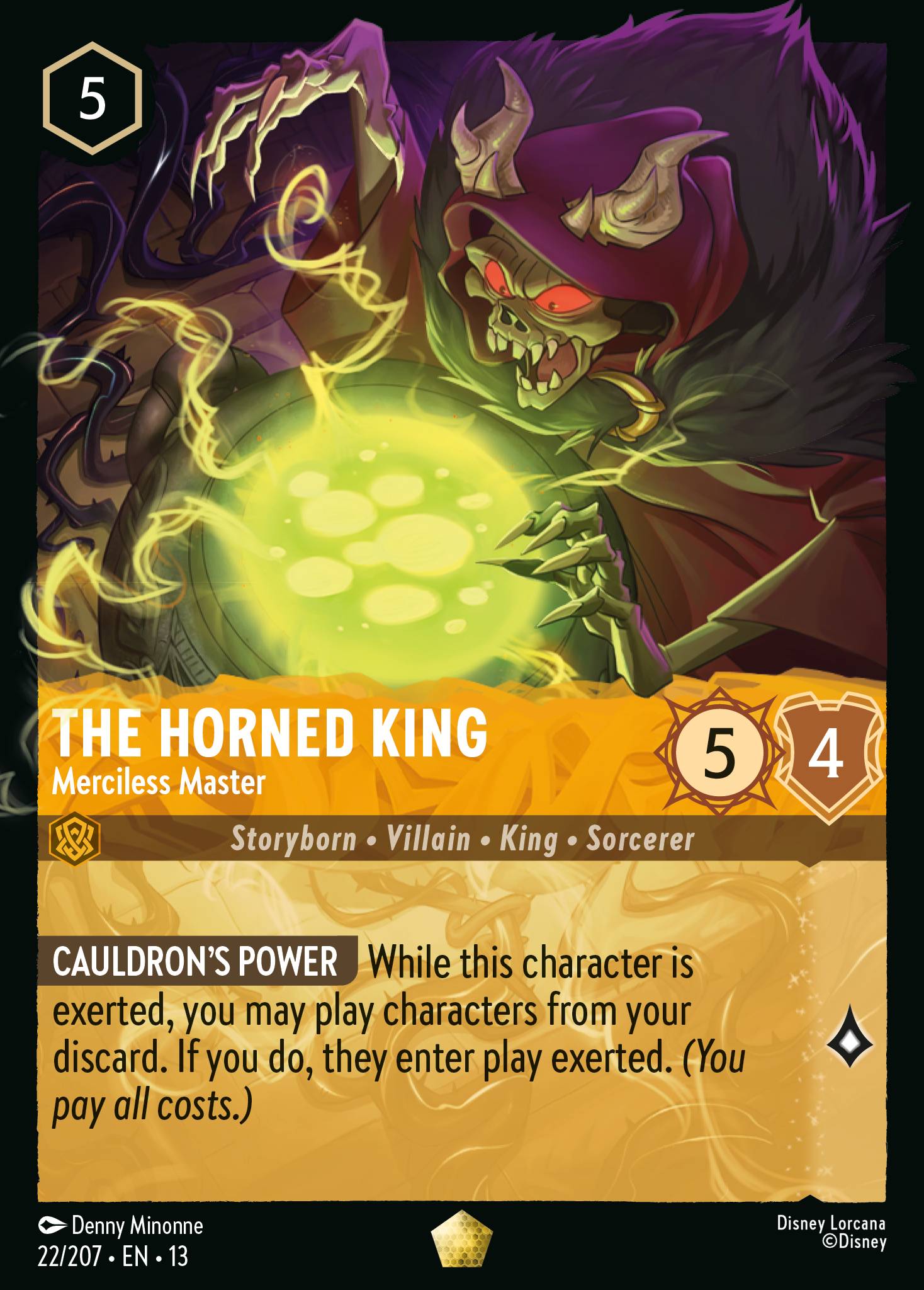 The Horned King - Merciless Master (Legendary) (English)