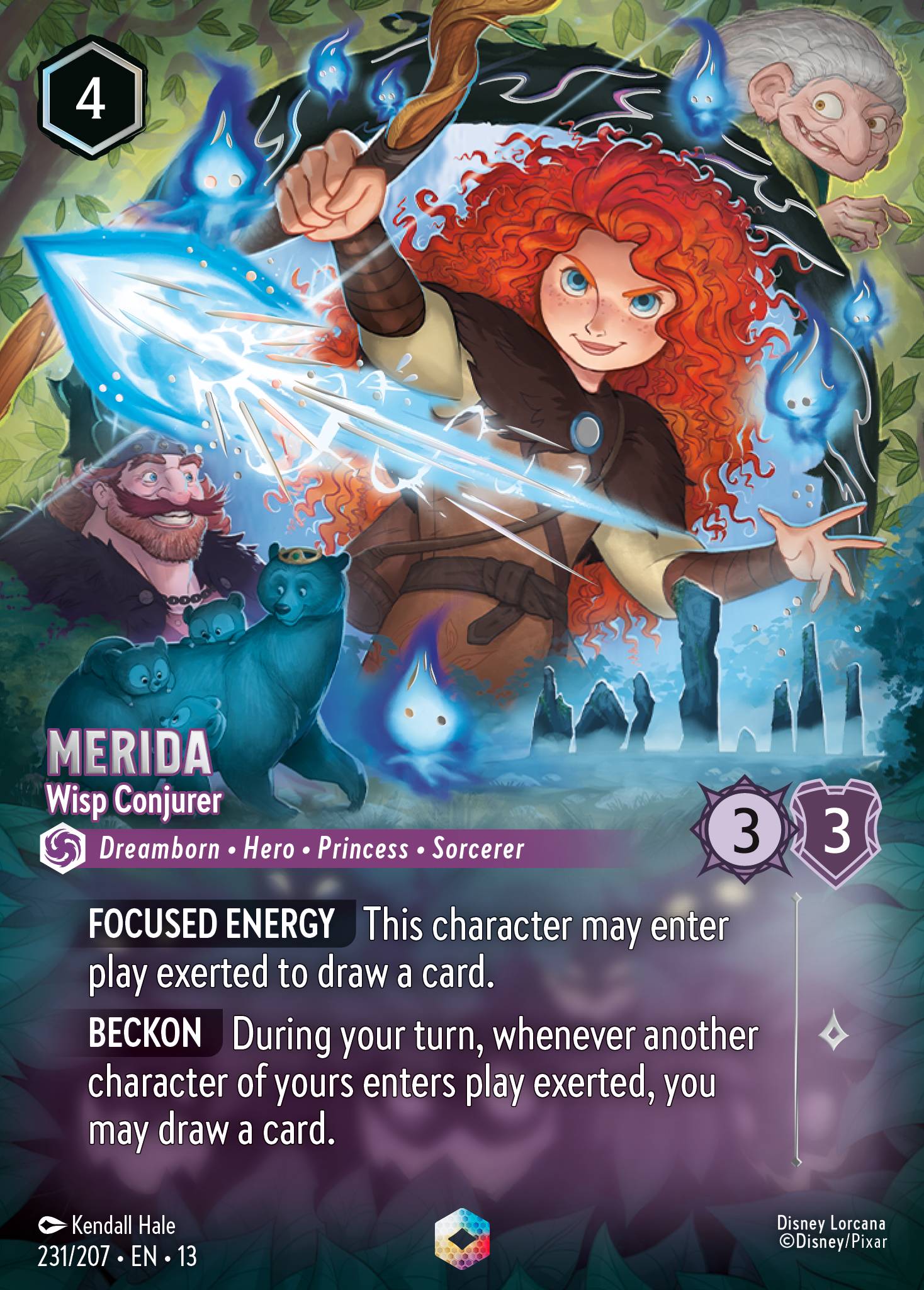 Merida - Wisp Conjurer (Enchanted) (English)