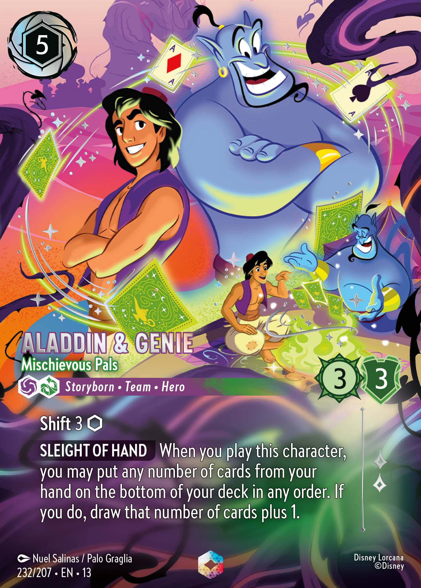 Aladdin & Genie - Mischievous Pals (Enchanted) (English)