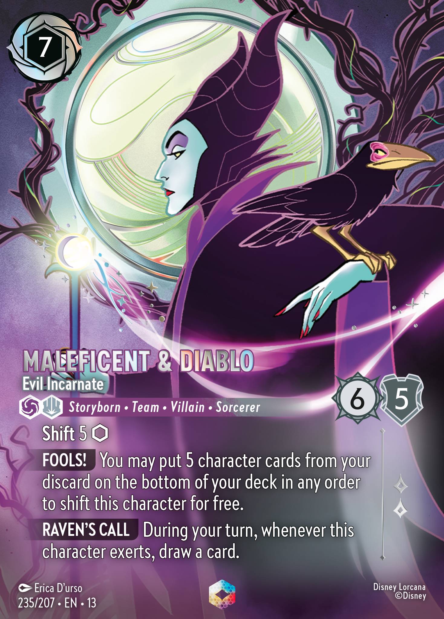 Maleficent & Diablo - Evil Incarnate (Enchanted) (English)