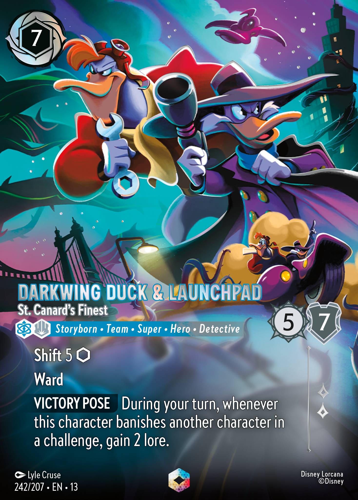 Darkwing Duck & Launchpad - St. Canard's Finest (Enchanted) (English)