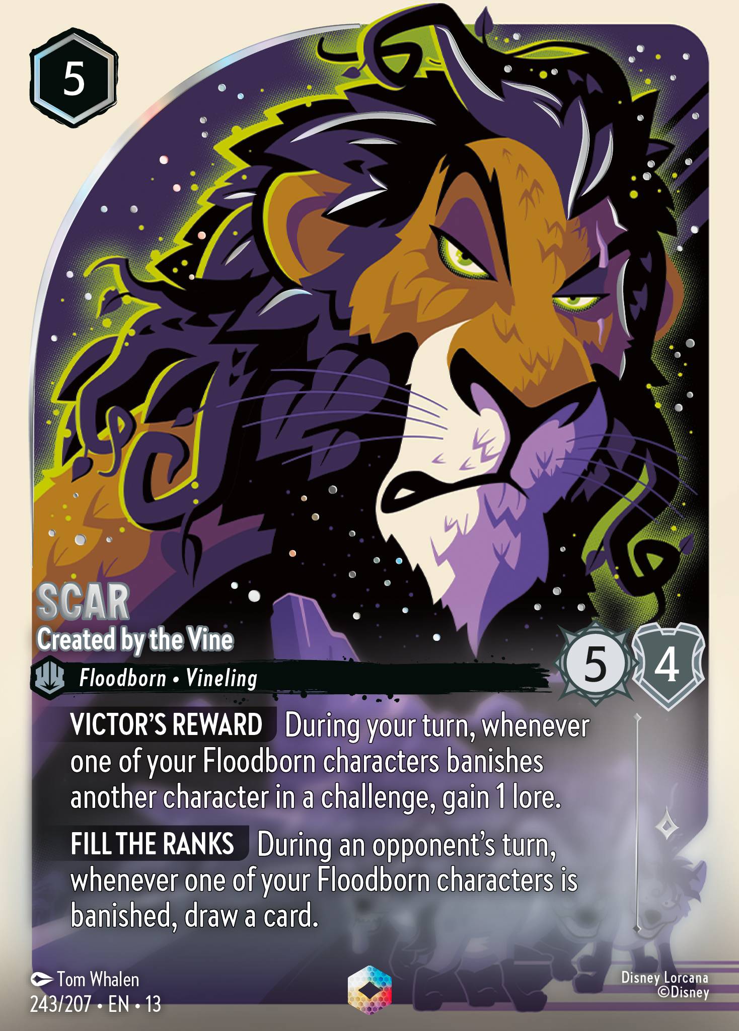 Scar - Created by the Vine (Enchanted) (English)