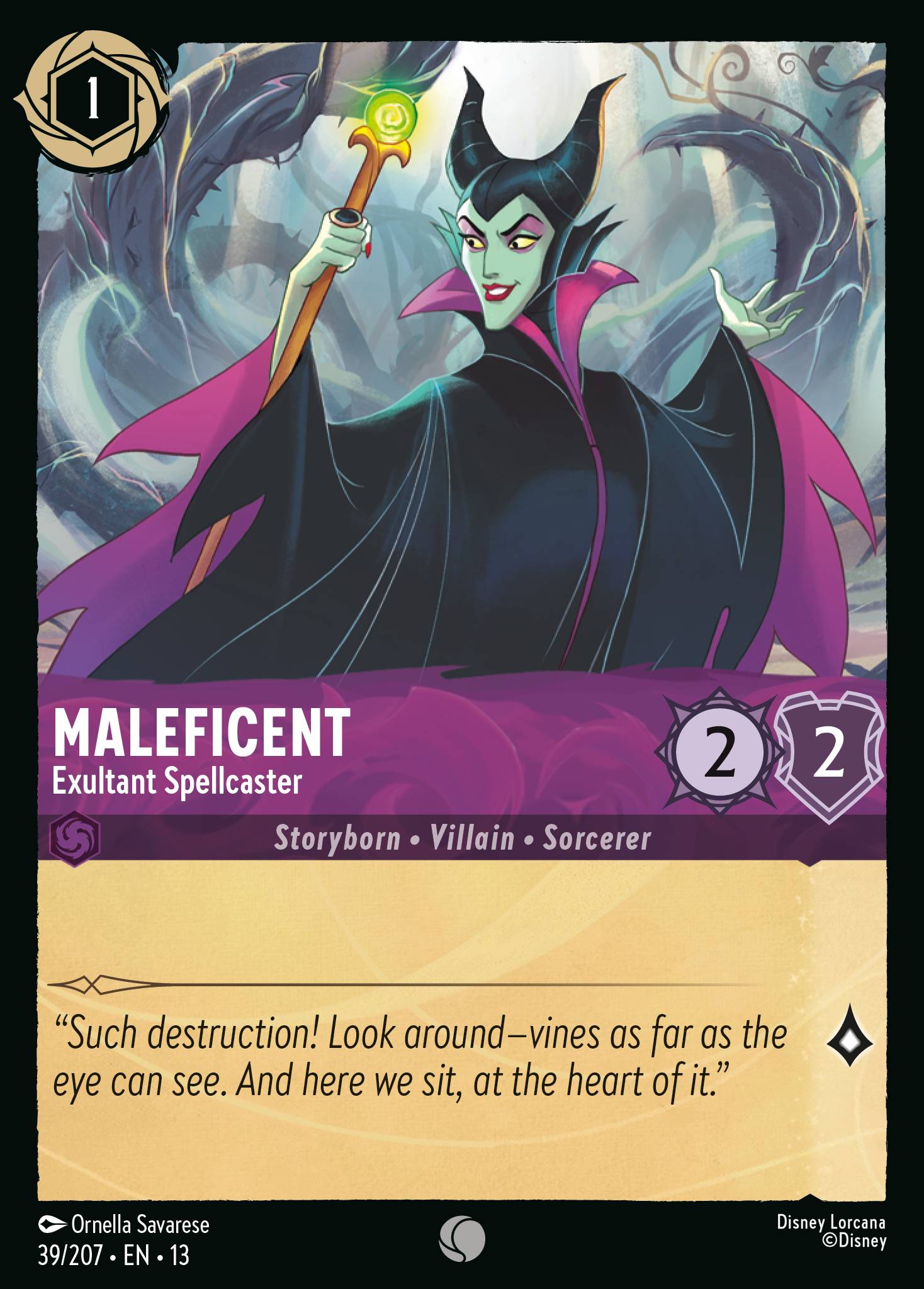 Maleficent - Exultant Spellcaster (English)
