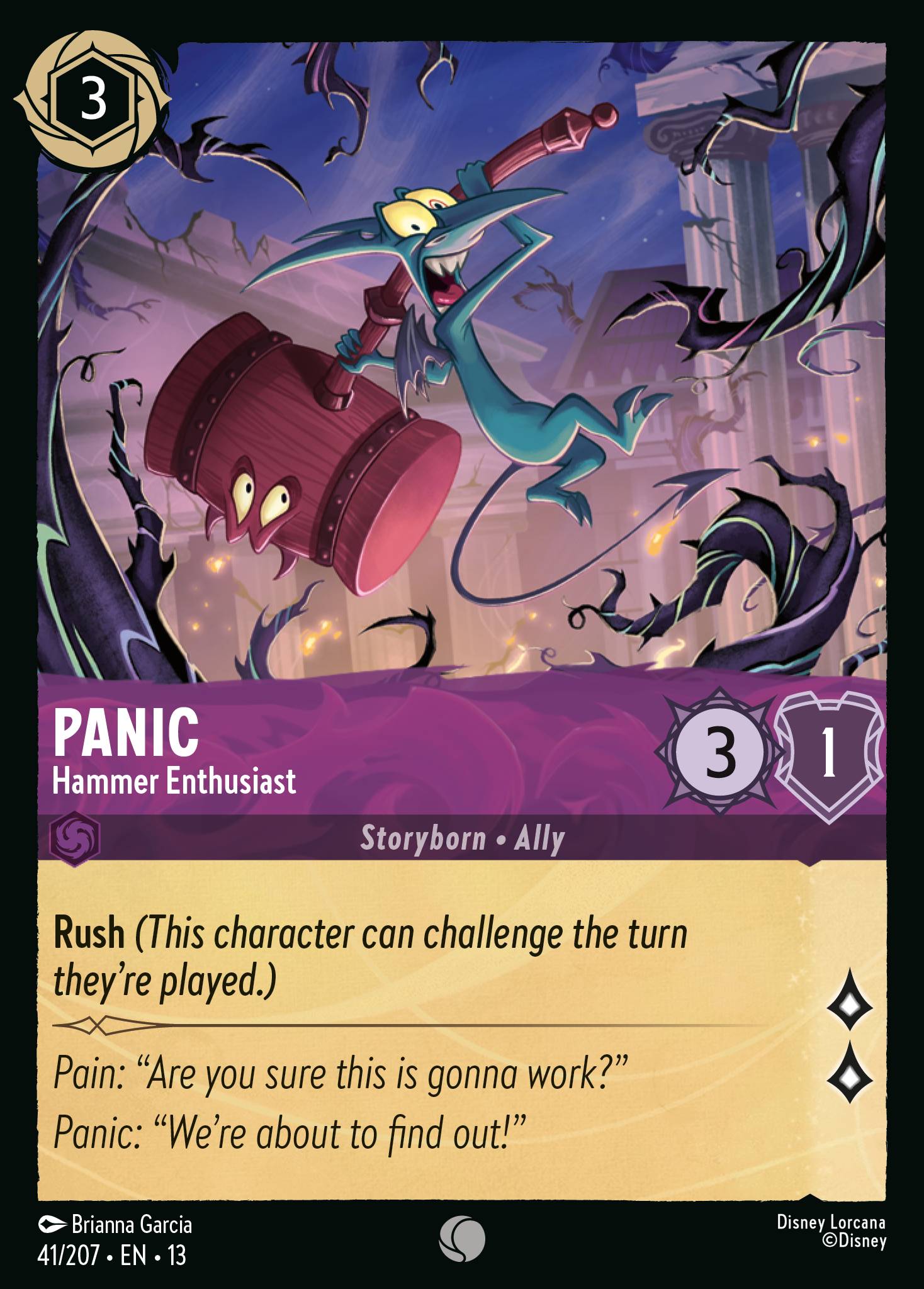 Panic - Hammer Enthusiast (English)