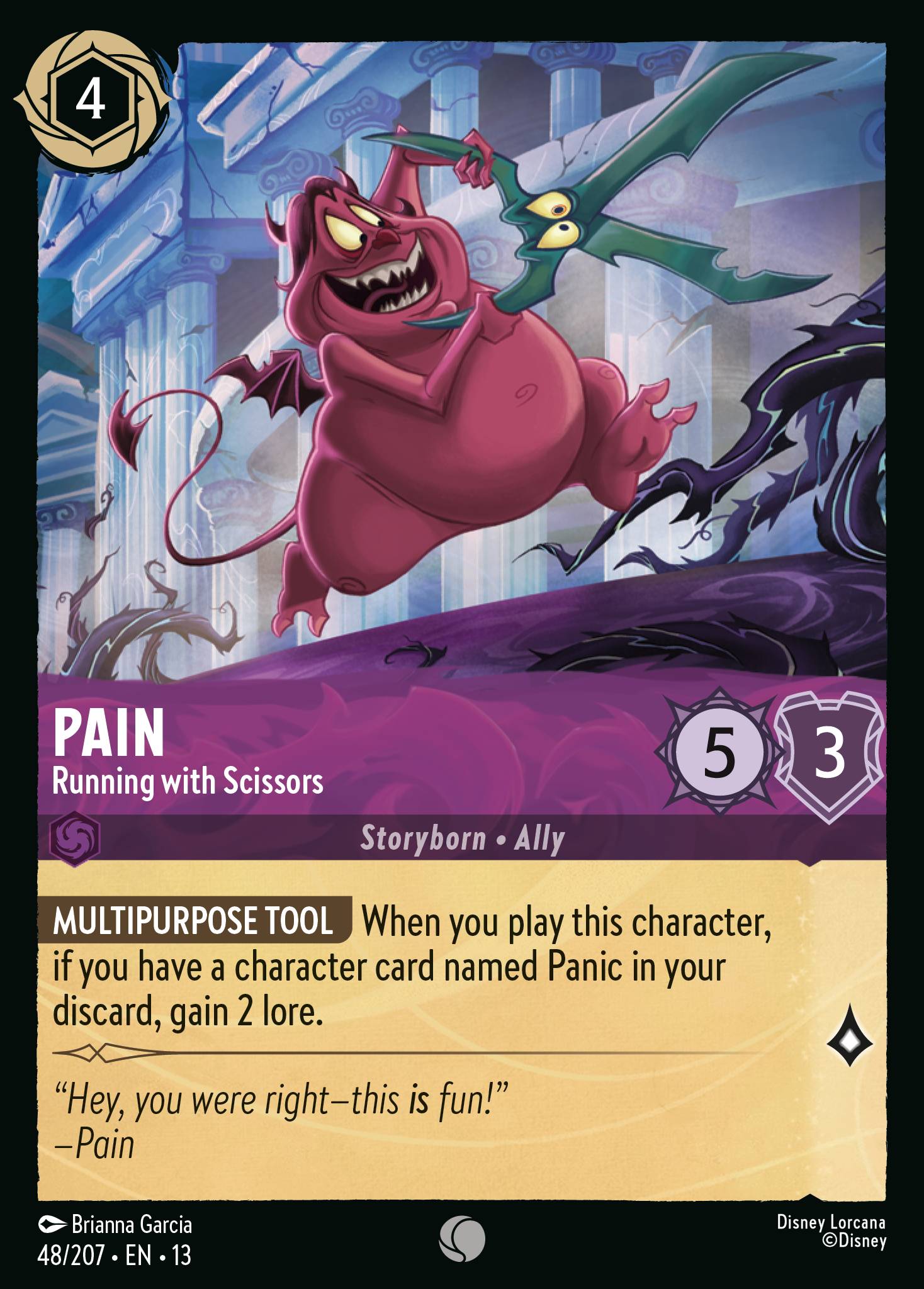Pain - Running with Scissors (English)