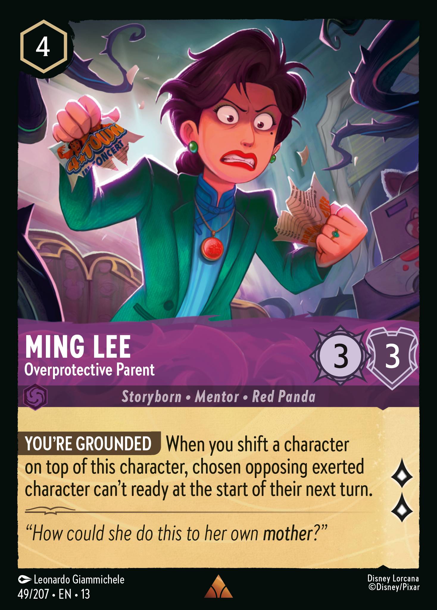 Ming Lee - Overprotective Parent (English)