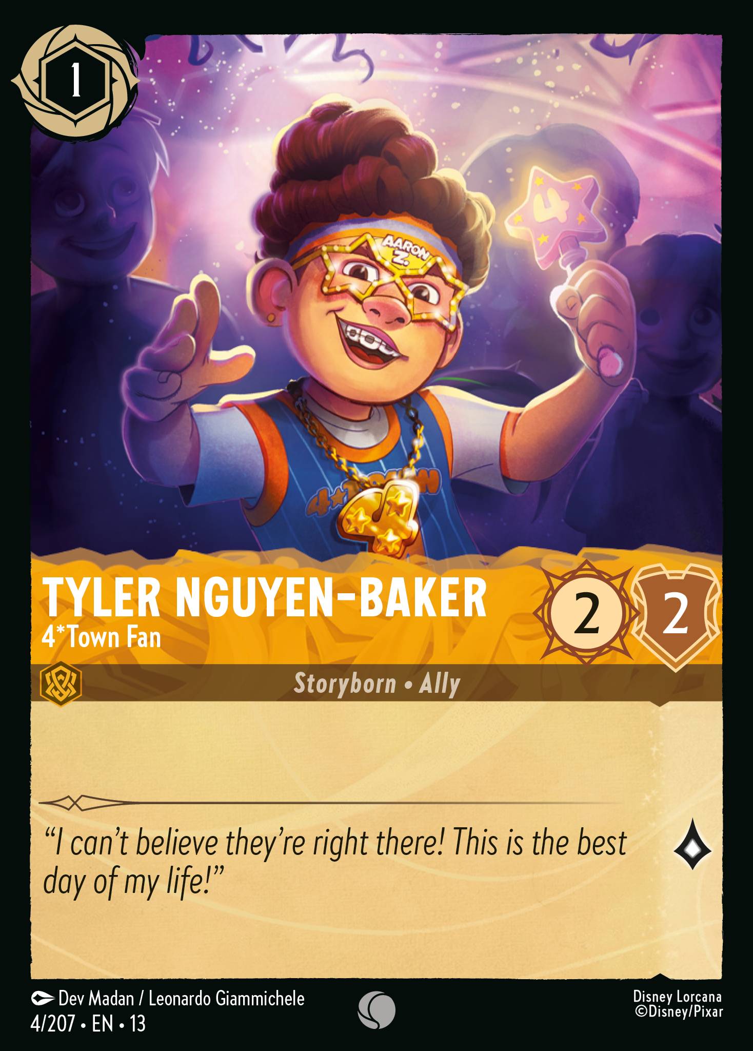 Tyler Nguyen-Baker - 4*Town Fan (English)